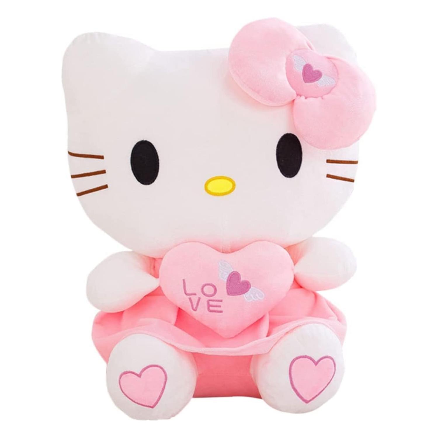 JUGUETE PELUCHE HELLO KITTY 45CM ROSADO INFANTIL - 1