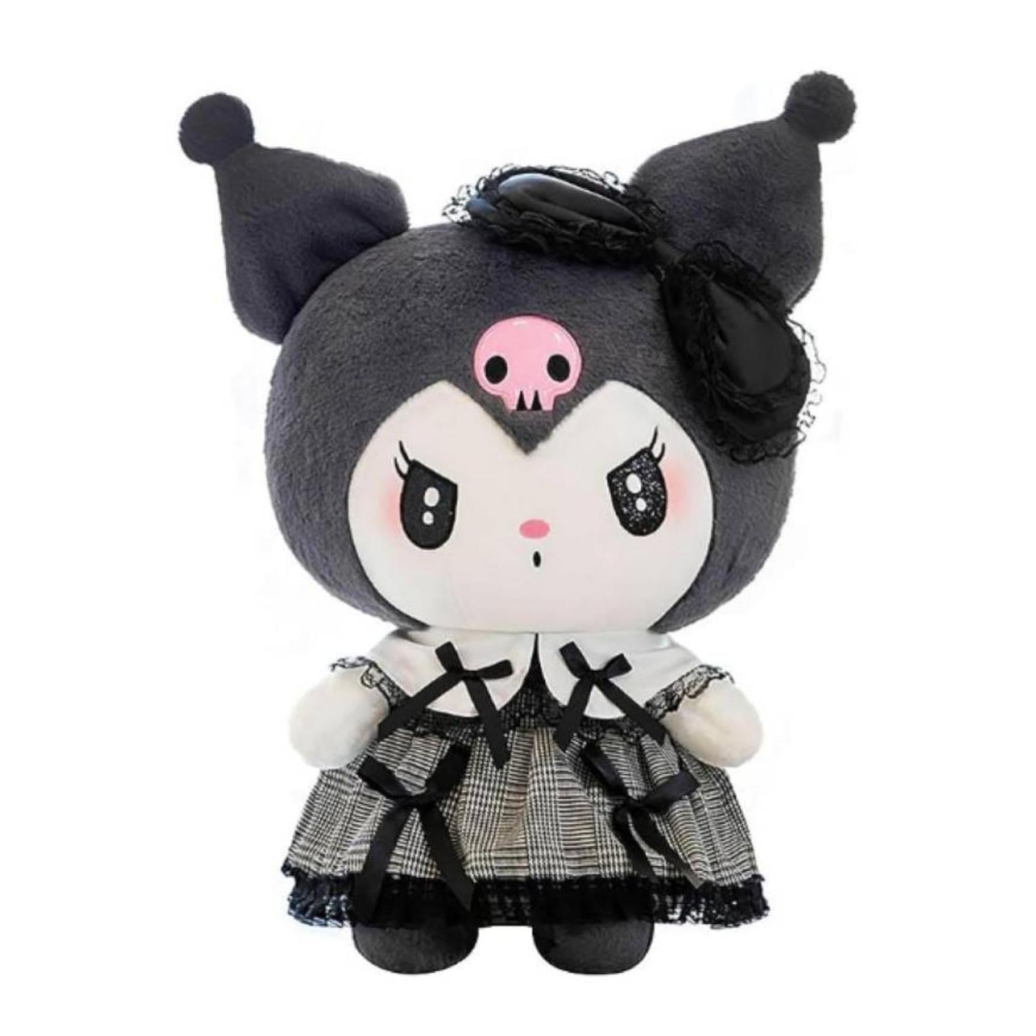JUGUETE PELUCHE KUROMI SANRIO 25CM NEGRO INFANTIL - 1