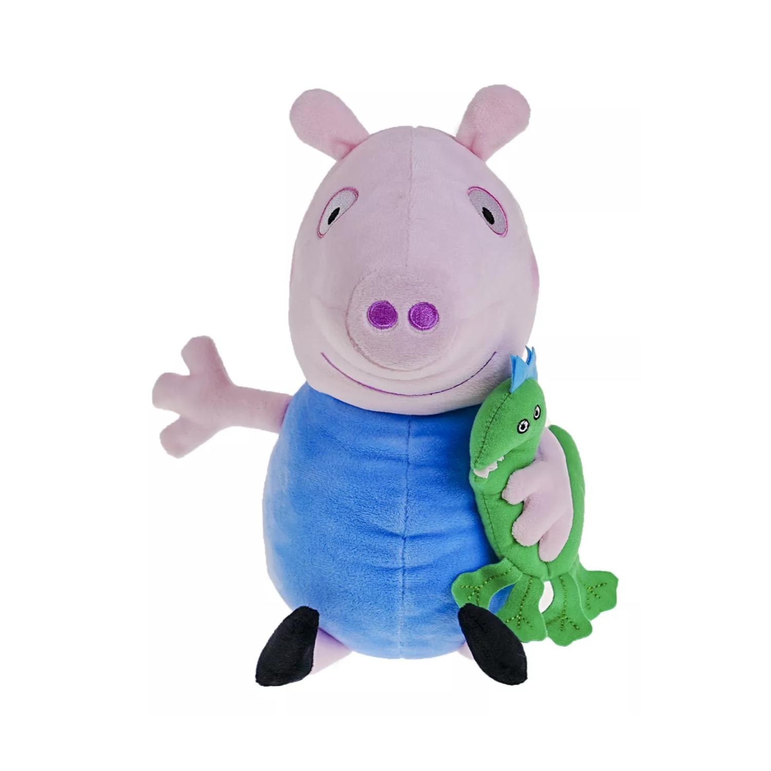 JUGUETE PELUCHE PEPPA PIG 30CM CON MASCOTA GEORGE INFANTIL - 1