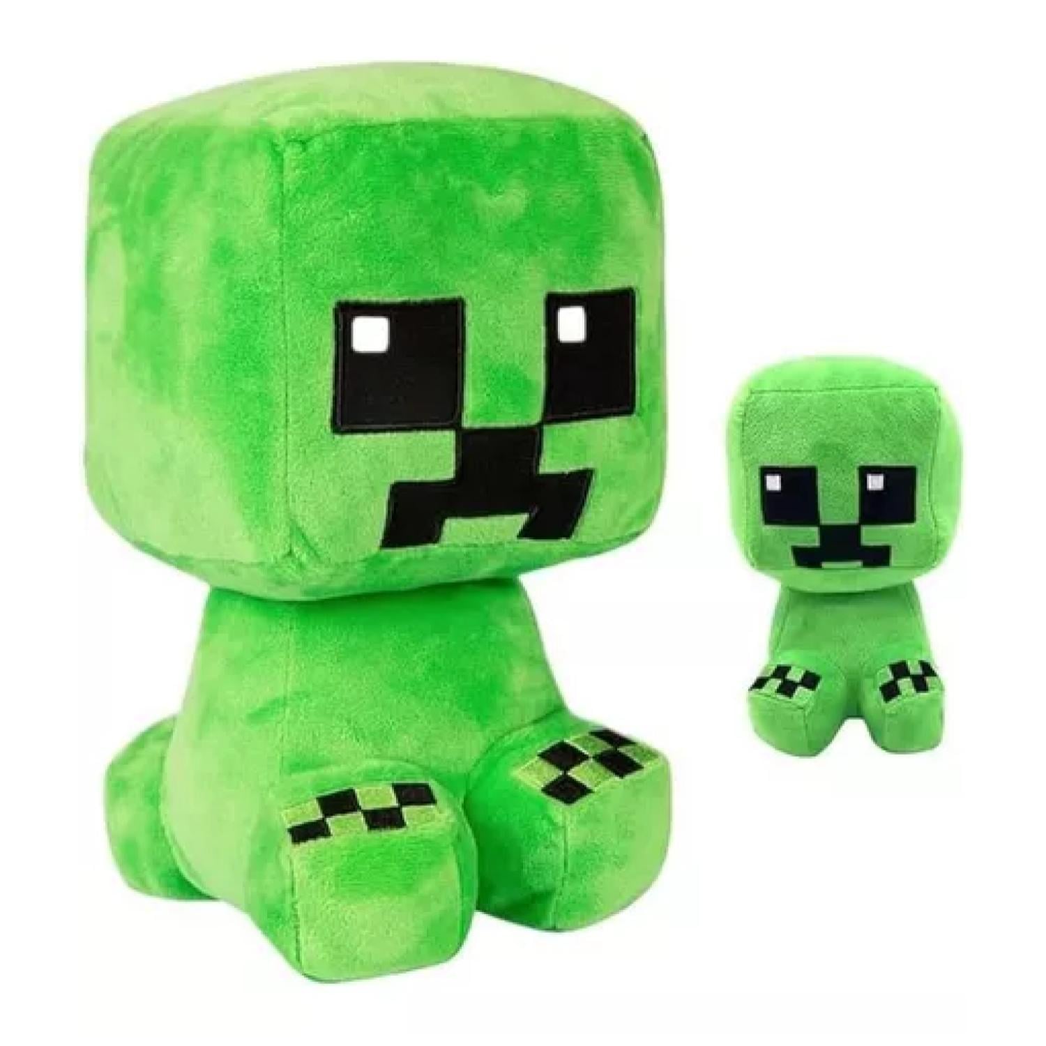 JUGUETE PELUCHE CREEPER 20CM VERDE MINECRAFT INFANTIL - 1