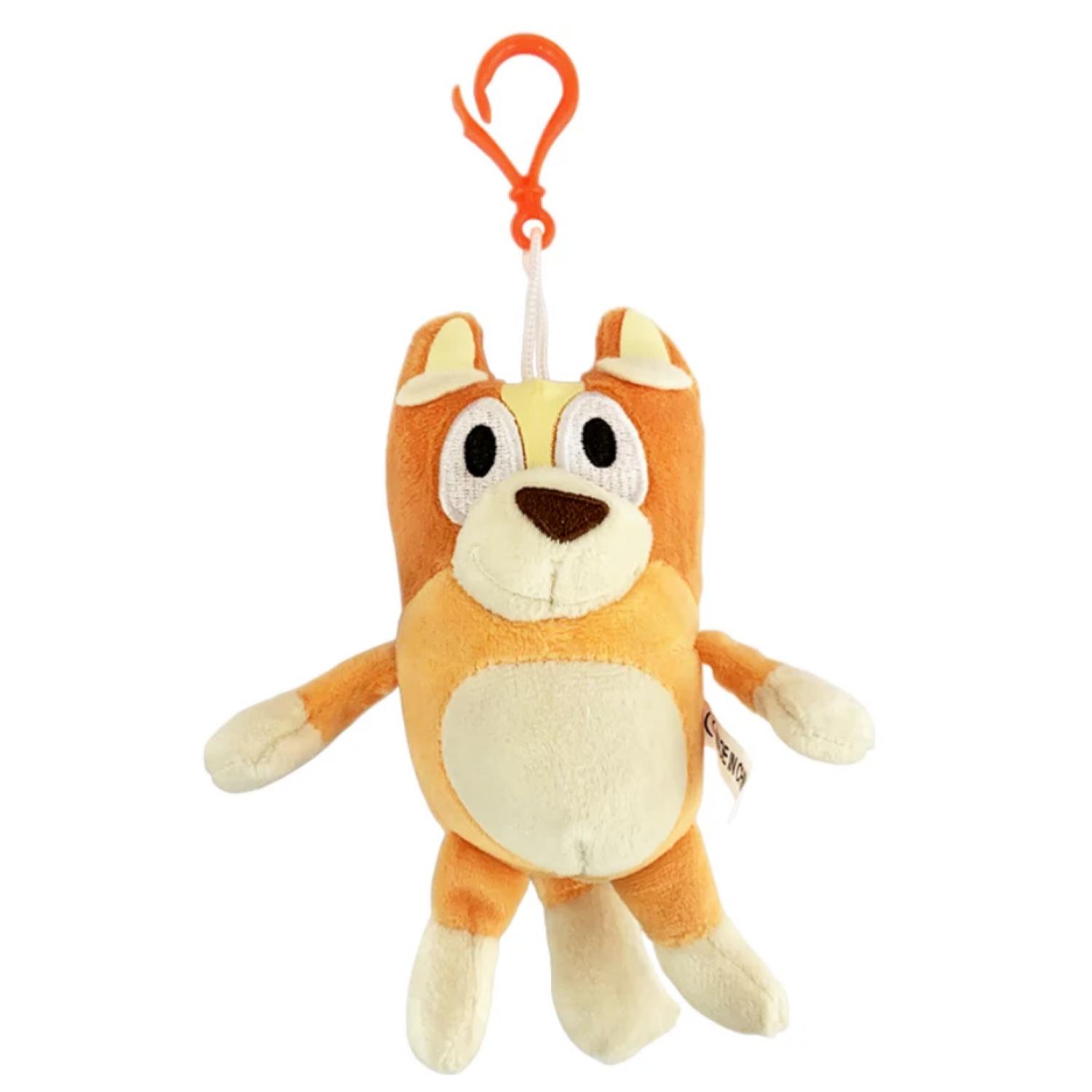 JUGUETE PACK 6 PELUCHES LLAVEROS FAMILIA BINGO 13CM INFANTIL - 1