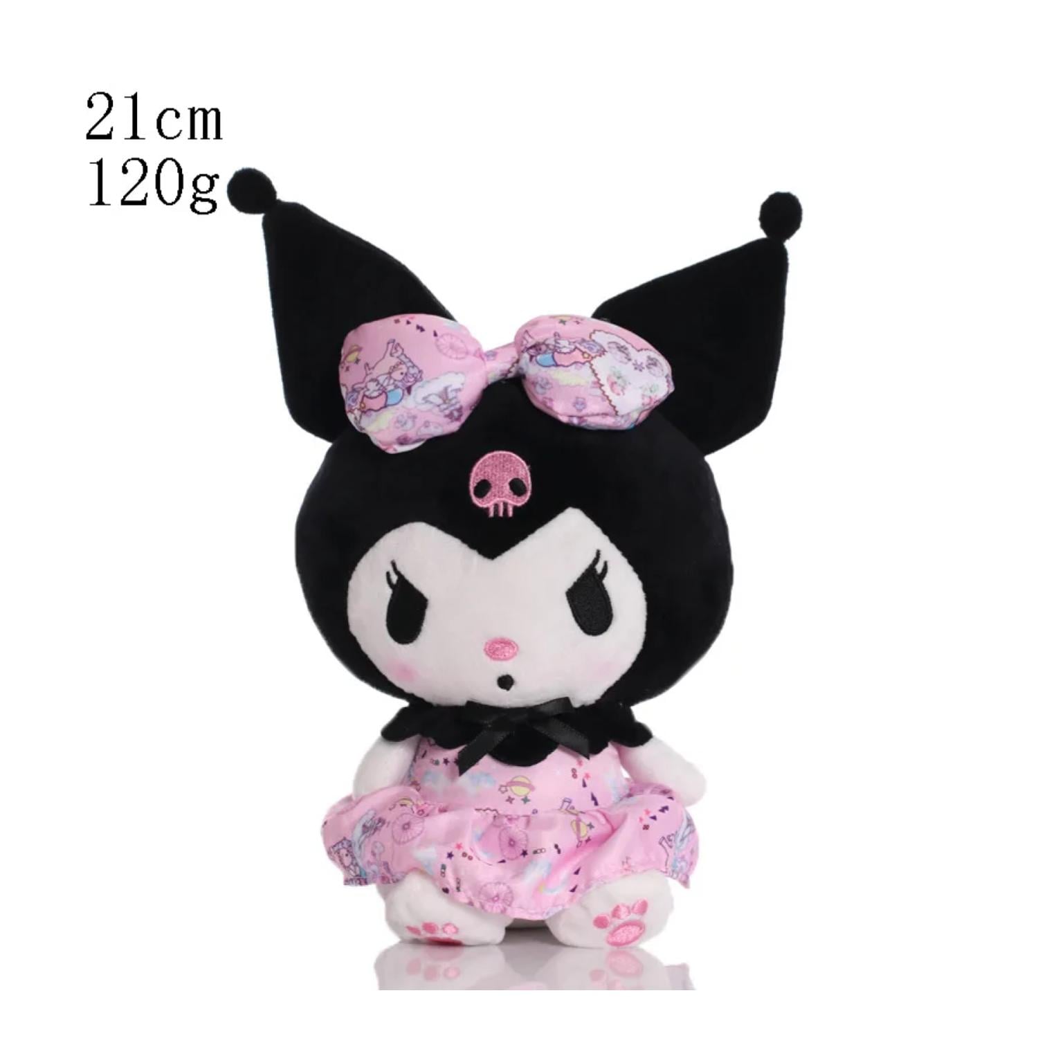 JUGUETE PACK 6 PELUCHES LLAVEROS KUROMI 13CM INFANTILES - 2
