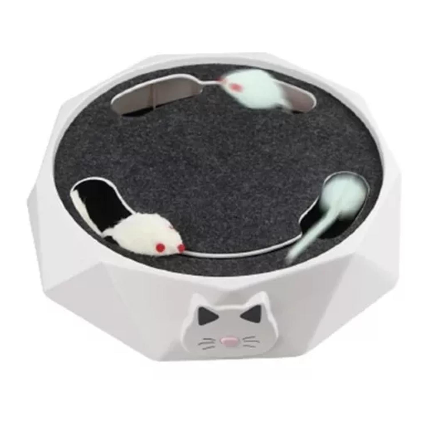 JUGUETE INTERACTIVO ELECTRICO RATONES PARA GATOS MASCOTAS - 1