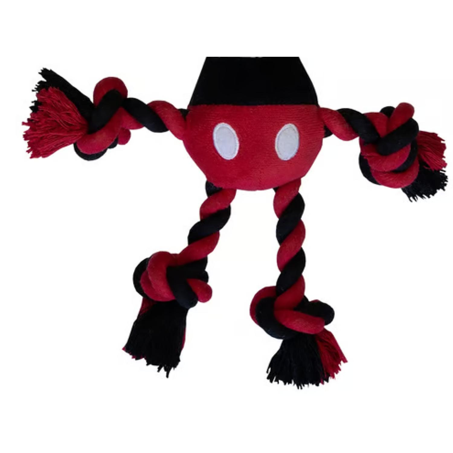 JUGUETE INTERACTIVO PARA MASCOTAS MICKEY MOUSE TIERNO ROJO - 2