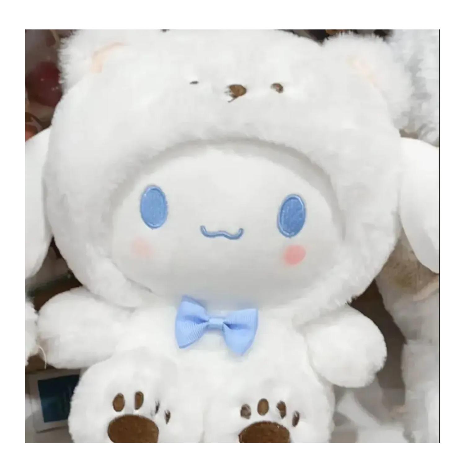 JUGUETE PELUCHE CINNAMOROLL OSITO SANRIO 20CM BLANCO INFANTIL - 2