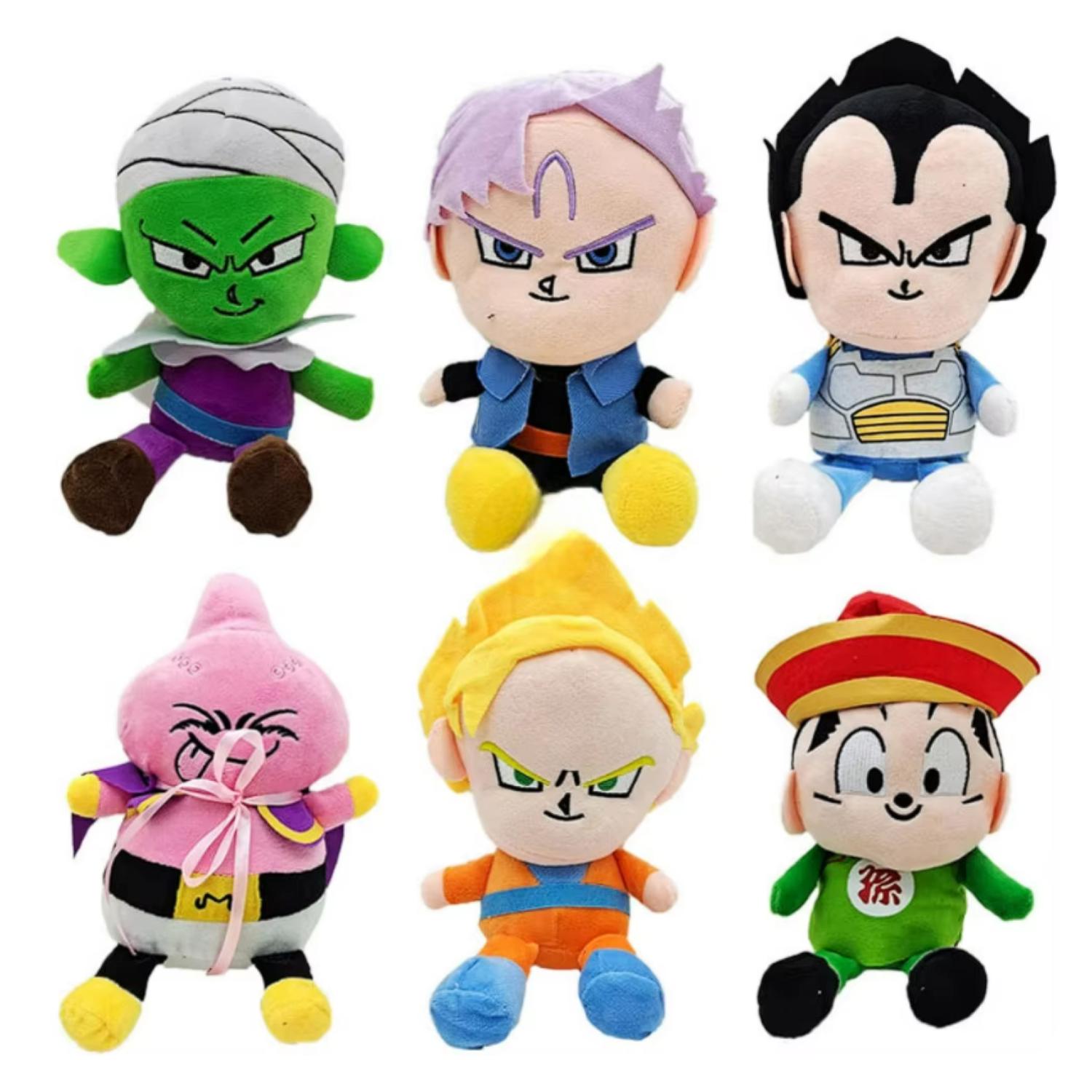 JUGUETE PACK 6 PELUCHES DRAGON BALL 23CM INFANTIL - 3