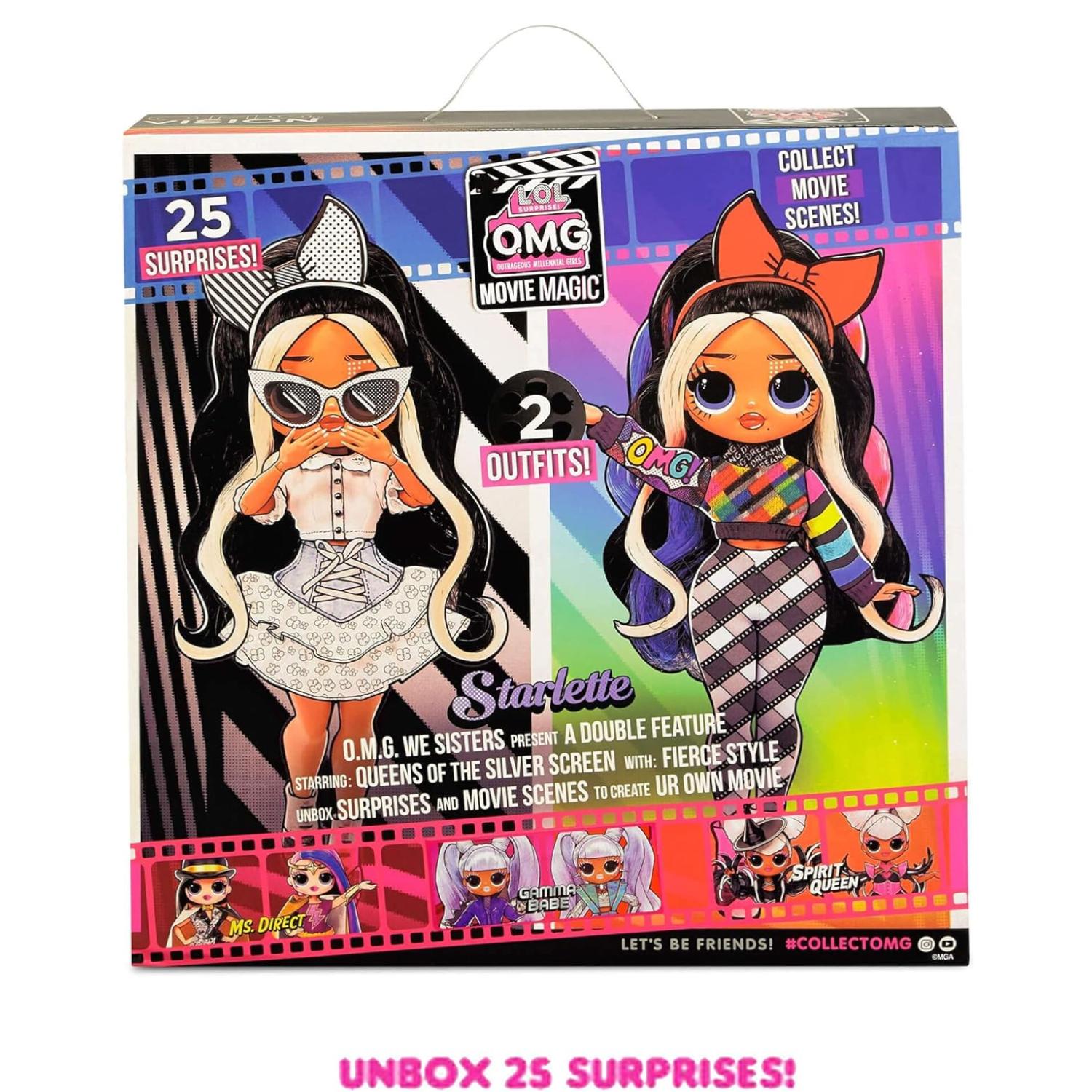 JUGUETE MUÑECA LOL SURPRISES OMG MOVIE MAGIC STARLETTE - 4