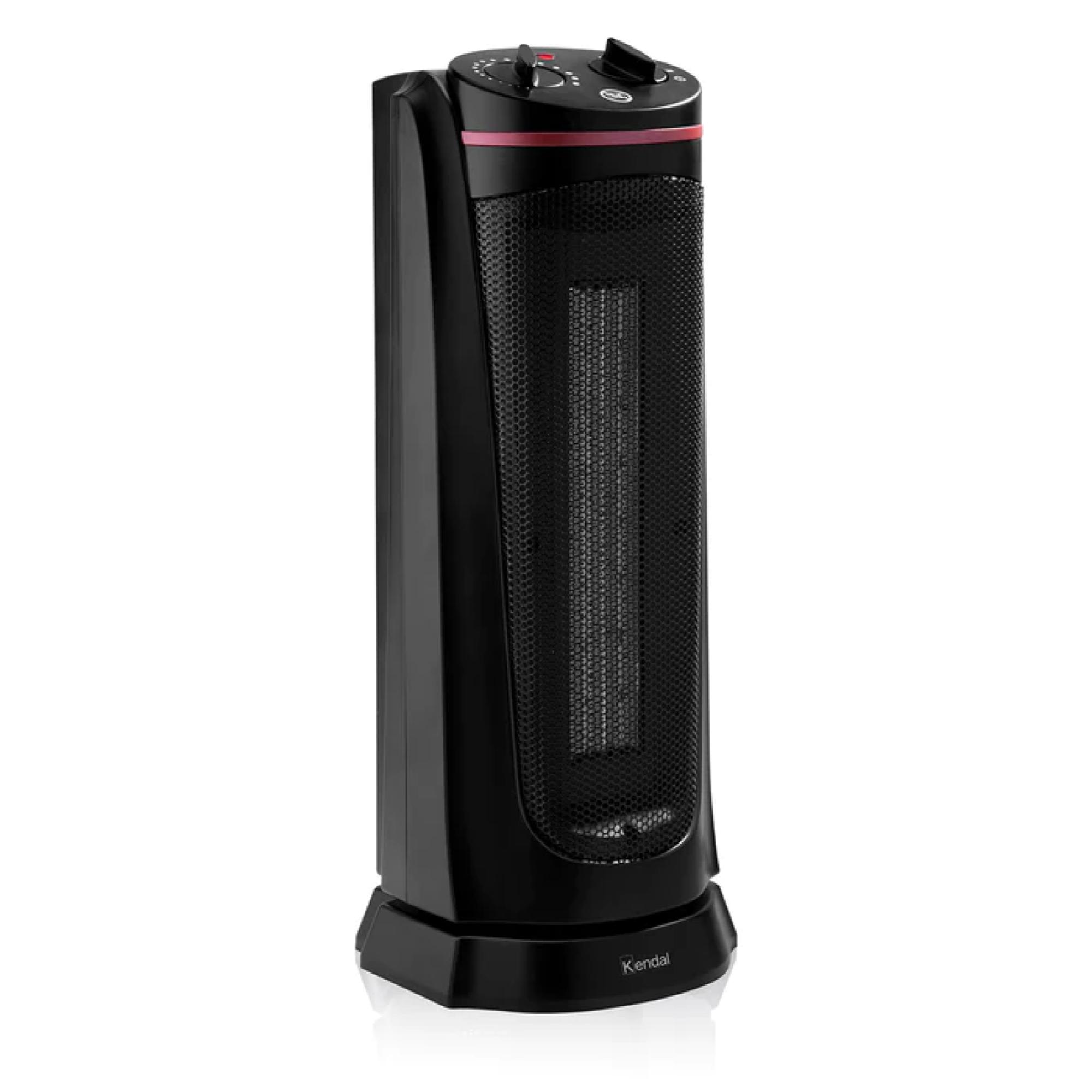 KENDAL CALEFACTOR ELECTRICO VENTILADOR 2000W 2N NEGRO KPT-2068 PTC KENDAL
