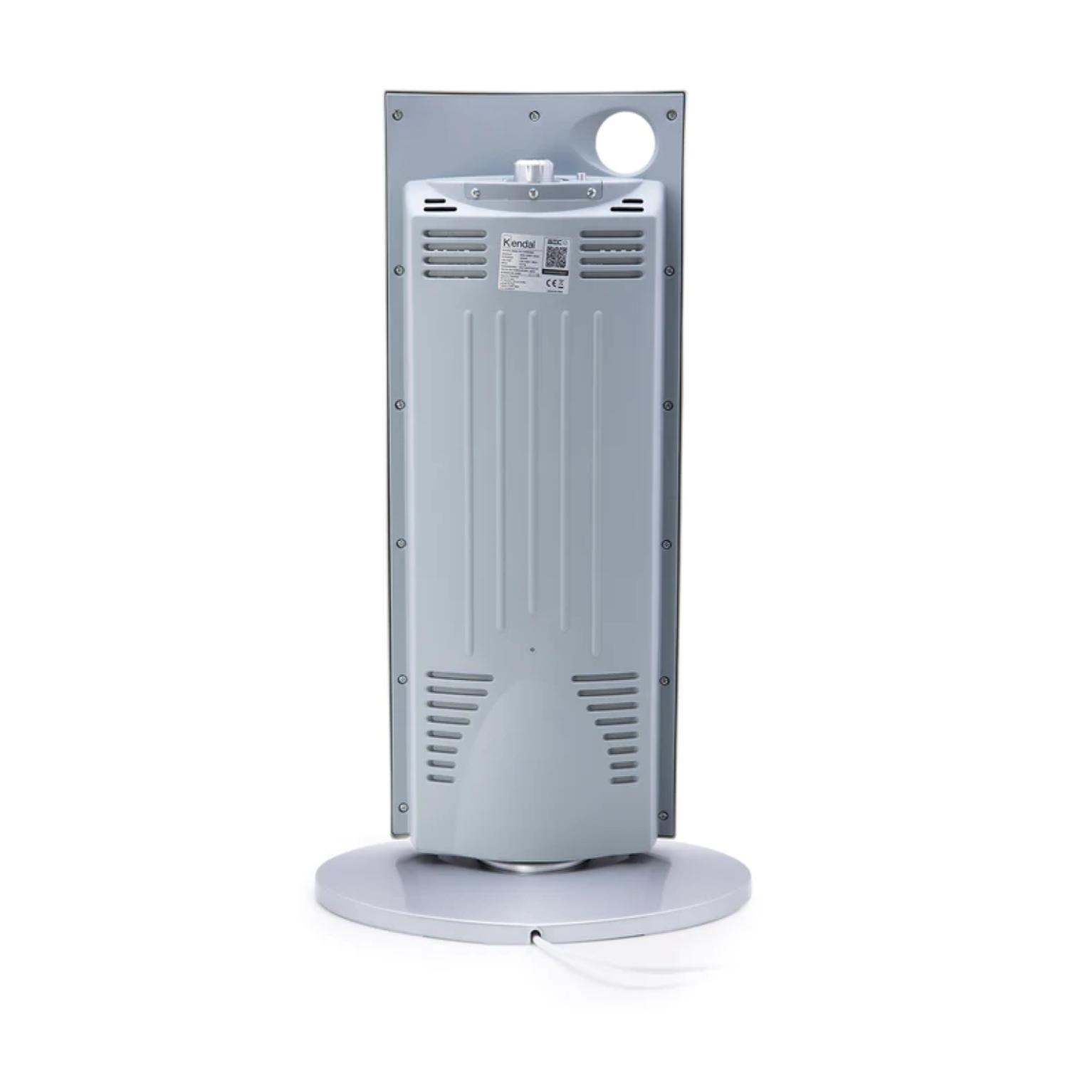 ESTUFA CALEFACTOR ELECTRICA FIBRA DE CARBONO 1000W GRIS NSB-120K5 - 4
