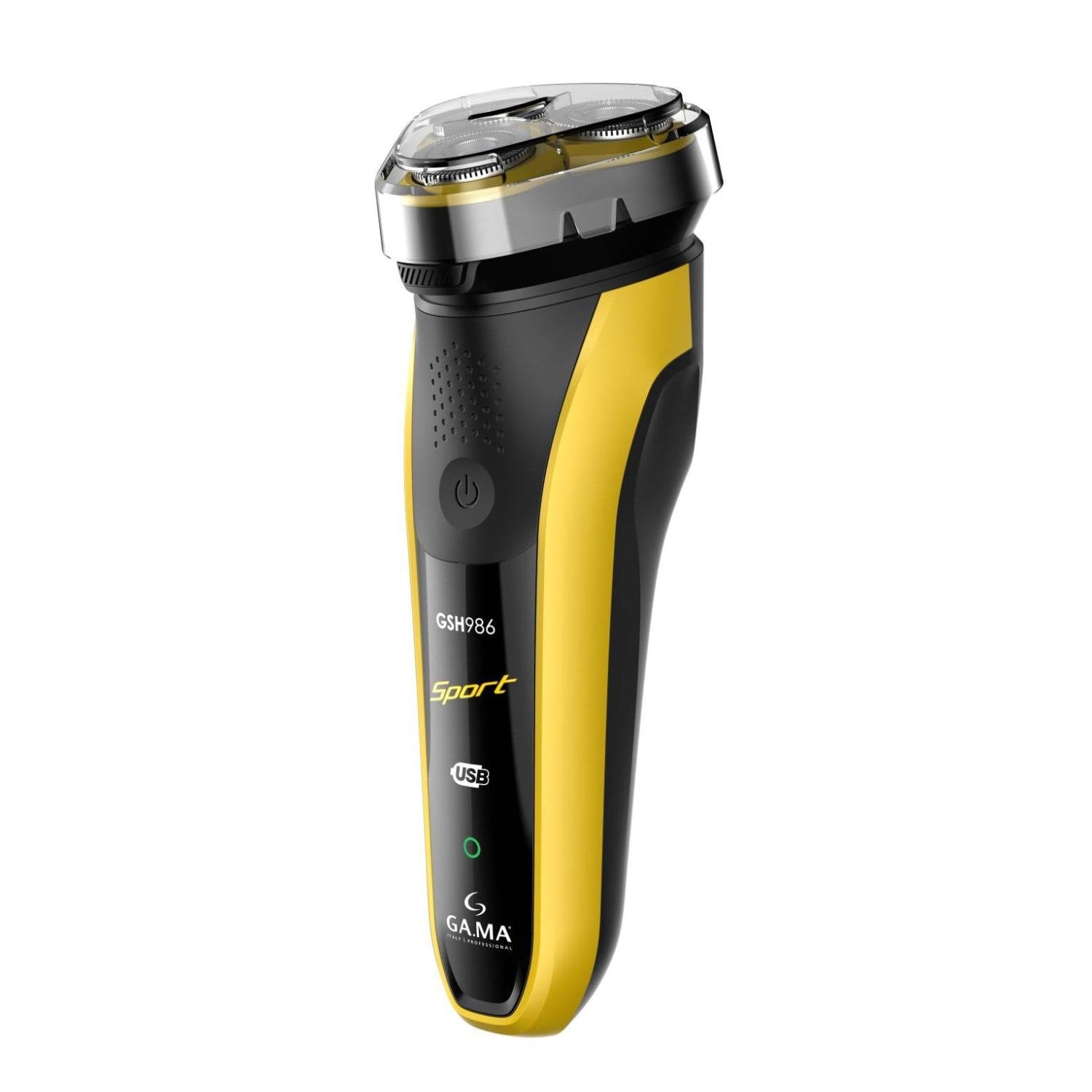 MAQUINA AFEITADRA CIRCULAR RECARGABLE USB SPORT GSH986 GAMA - 1