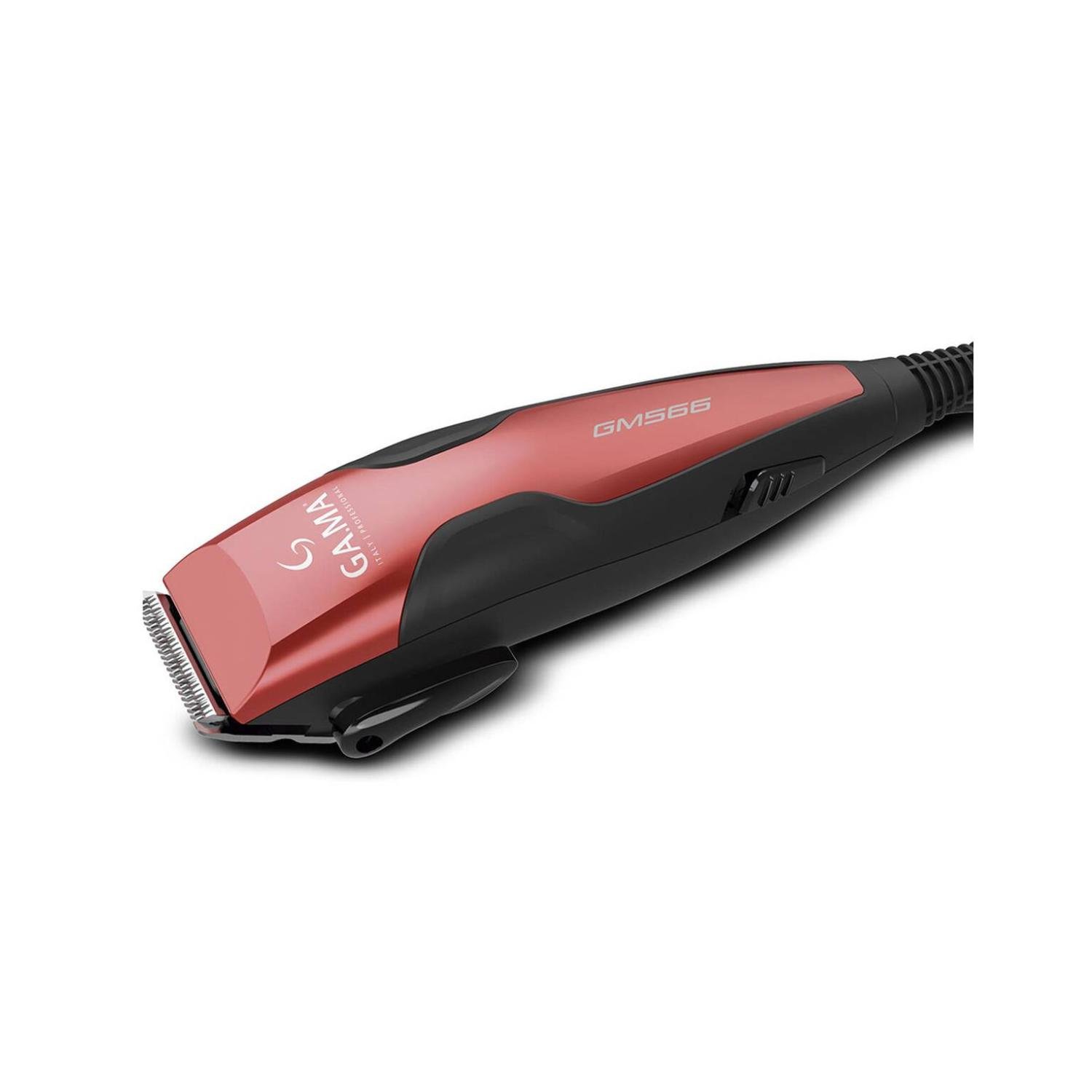MAQUINA CORTA PELO BARBA 13 ACCESORIOS ROJO GM566 GAMA - 2