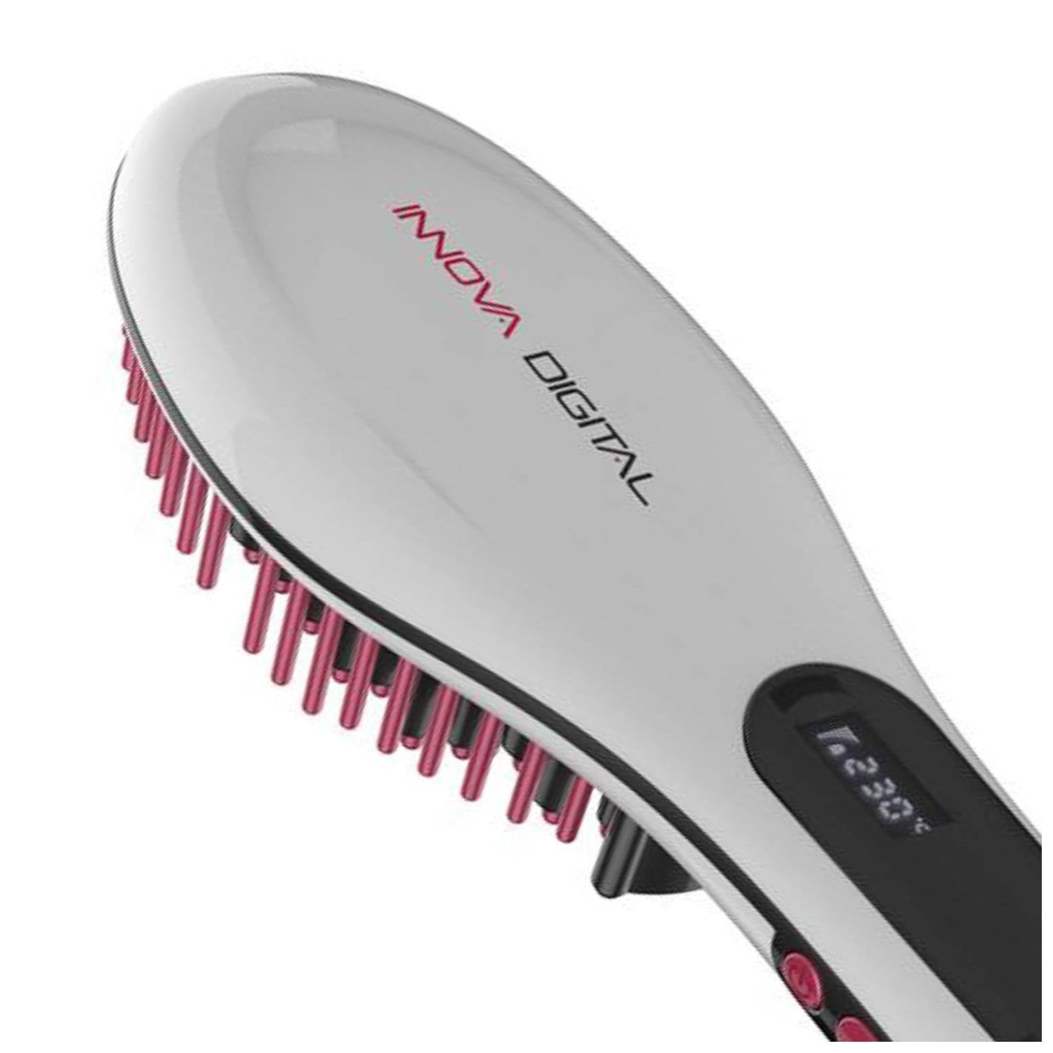 CEPILLO ALISADOR DE PELO 230°C LED INNOVA DIGITAL GAMA - 2