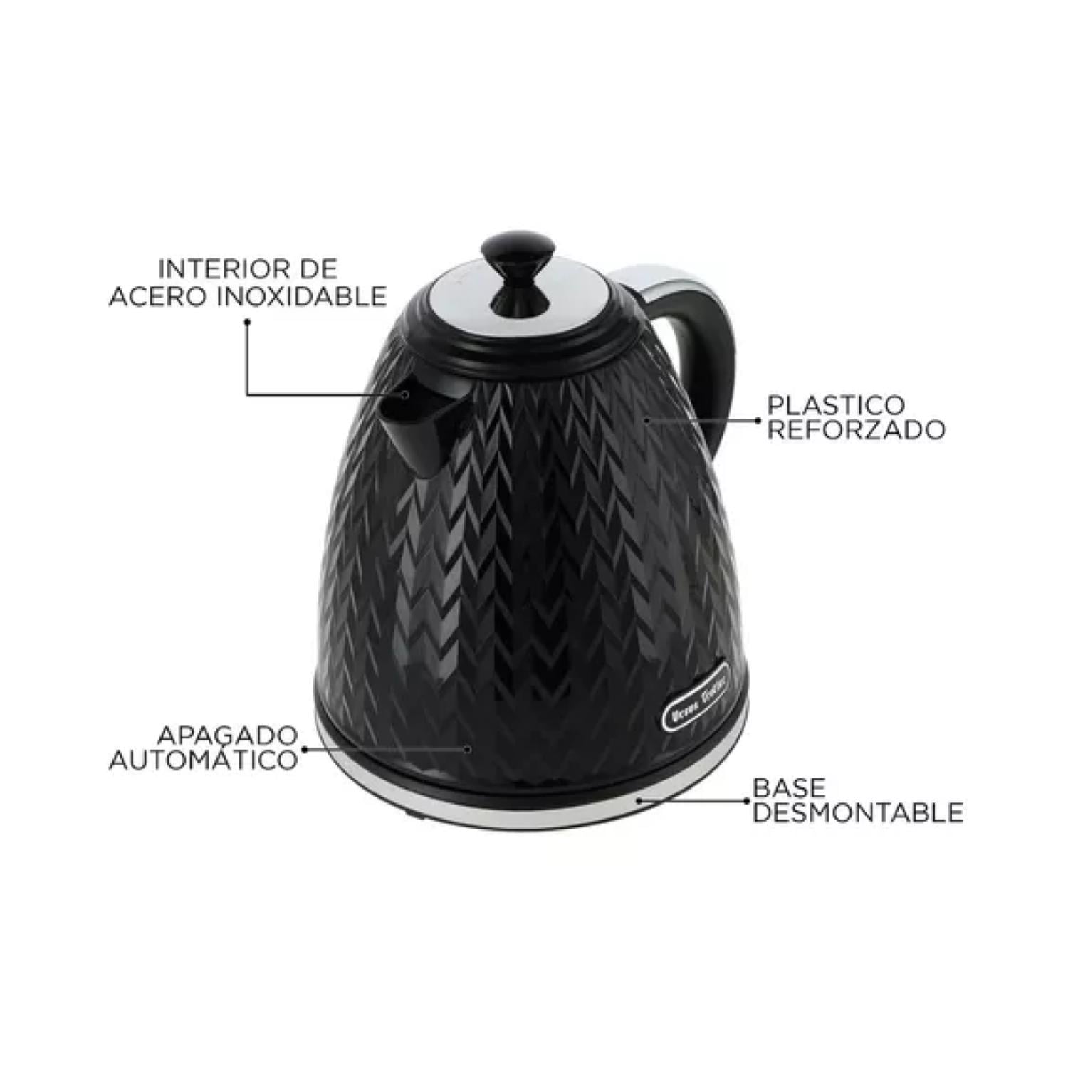 HERVIDOR ELECTRICO 1700ML ELEGANTE UT-STARK18 URSUS TROTTER - 3