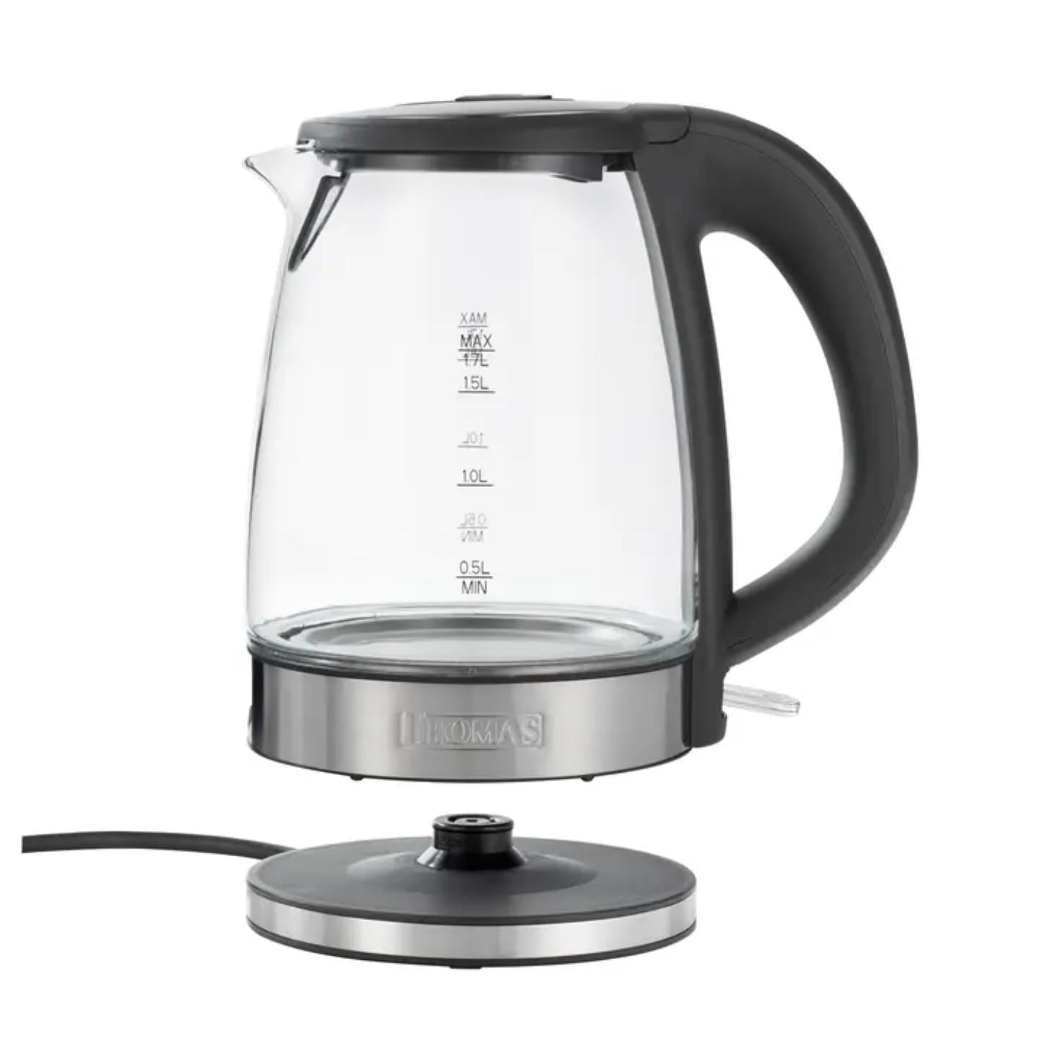 HERVIDOR ELECTRICO 1700ML 2200W VIDRIO TH-4725V THOMAS - 8