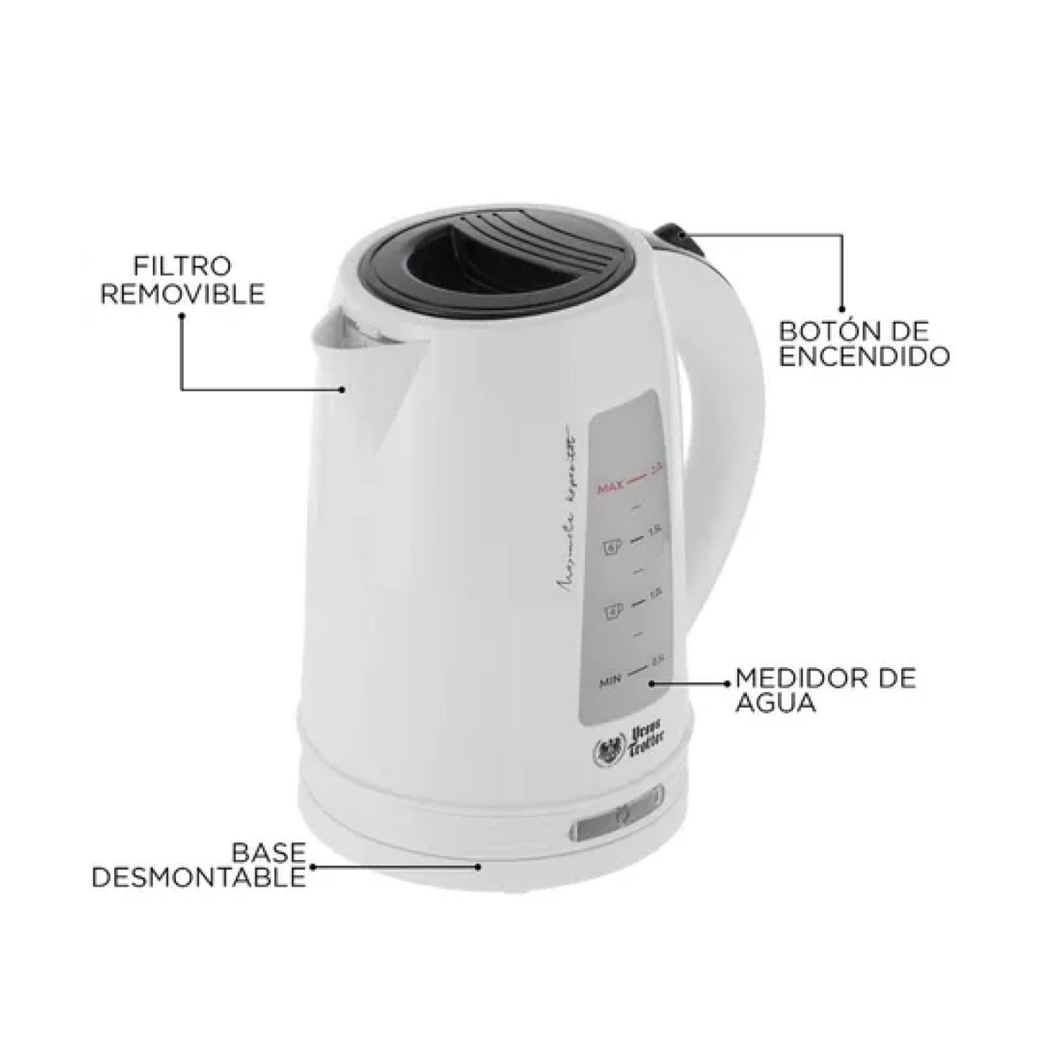HERVIDOR ELECTRICO 2000ML BLANCO UT-KLAR20PW URSUS TROTTER - 5