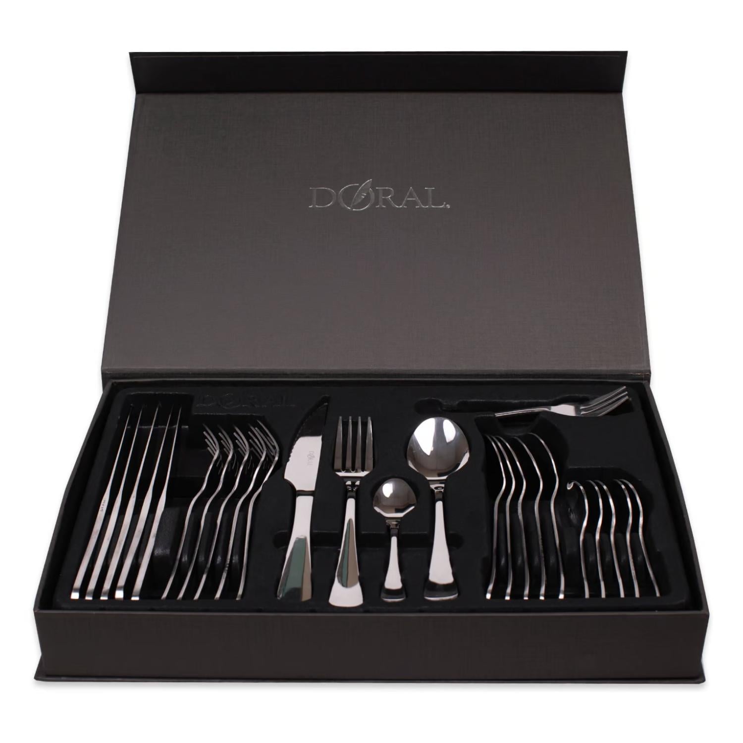 SET DE CUCHILLERIA ELEGANTE 30 PIEZAS CLASICAS MUNICH - 2