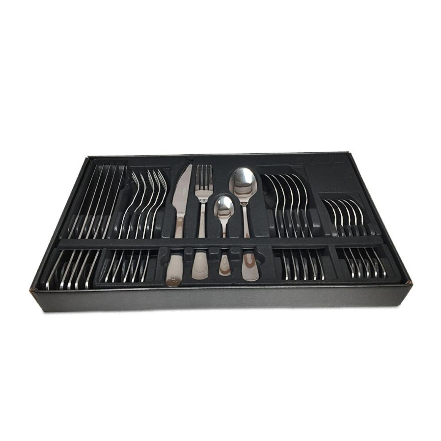 SET DE CUCHILLERIA ELEGANTE 24 PIEZAS CLASICAS PRAGA - 3
