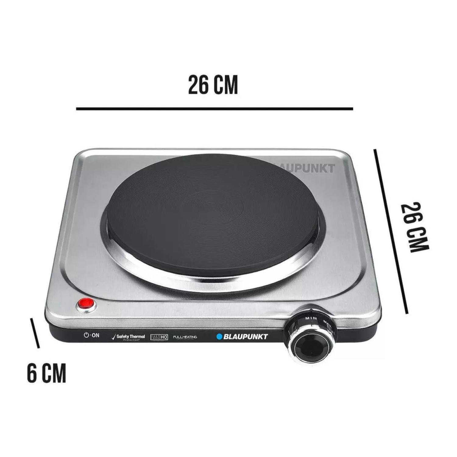 COCINA ELECTRICA ENCIMERA 1 PLATO 1600W BPAE6900 BLAUPUNKT - 5