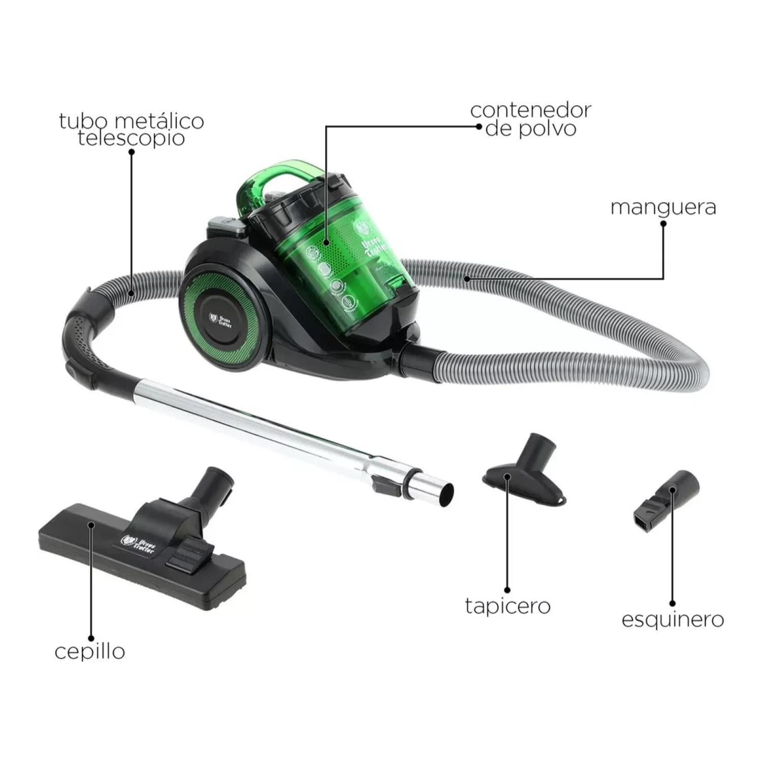 ASPIRADORA DE ARRASTRE 2200ML 1400W UT-ZYKLON1402 URSUS TROTTER - 7