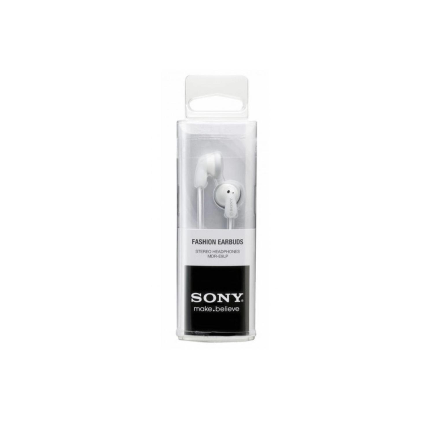 AUDIFONOS DE TAPON JACK 3.5MM BLANCO MDR-E9LP SONY - 2