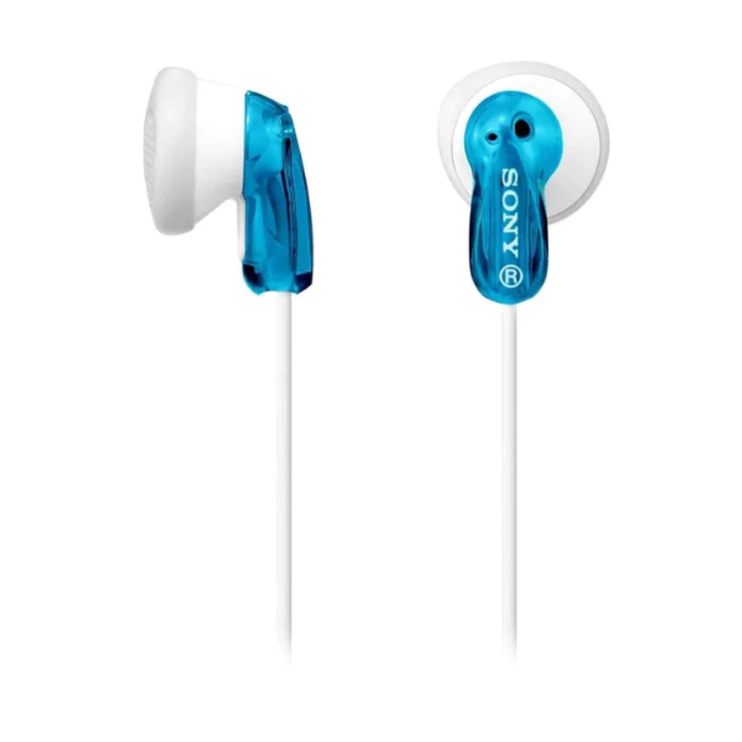 AUDIFONOS DE TAPON JACK 3.5MM AZUL MDR-E9LP SONY - 1