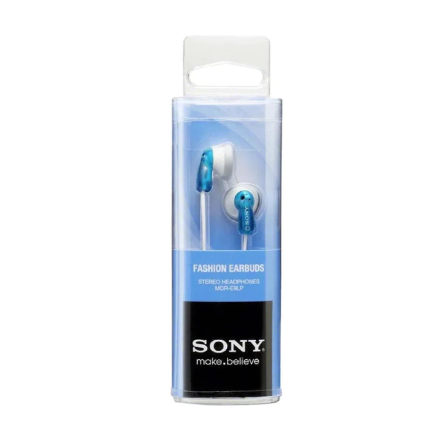 AUDIFONOS DE TAPON JACK 3.5MM AZUL MDR-E9LP SONY - 2