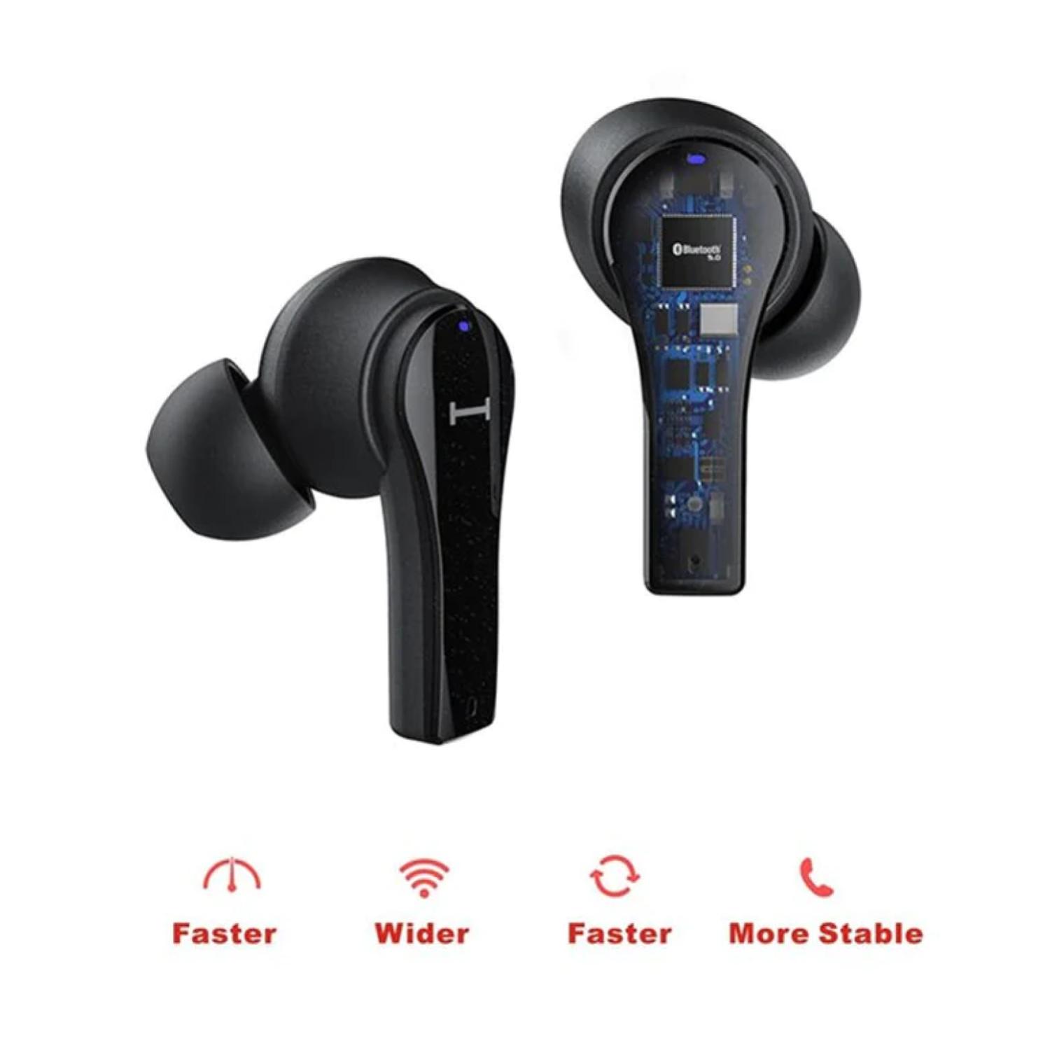 AUDIFONOS BLUETOOTH TWS IN EAR RECARGABLES NEGRO QT82 LENOVO - 3