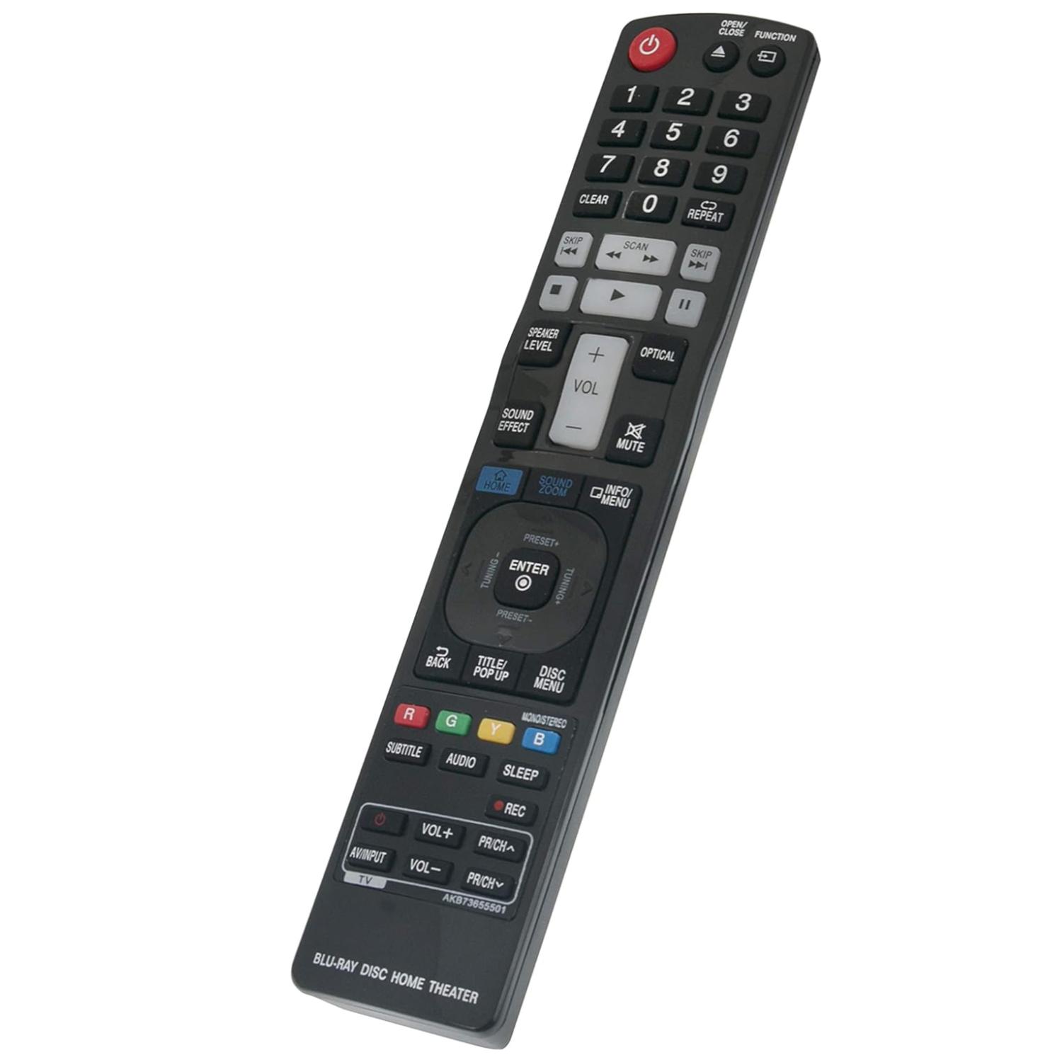 CONTROL REMOTO UNIVERSAL ALTERNATIVO PARA TV LG Y BLU RAY LBN - 1