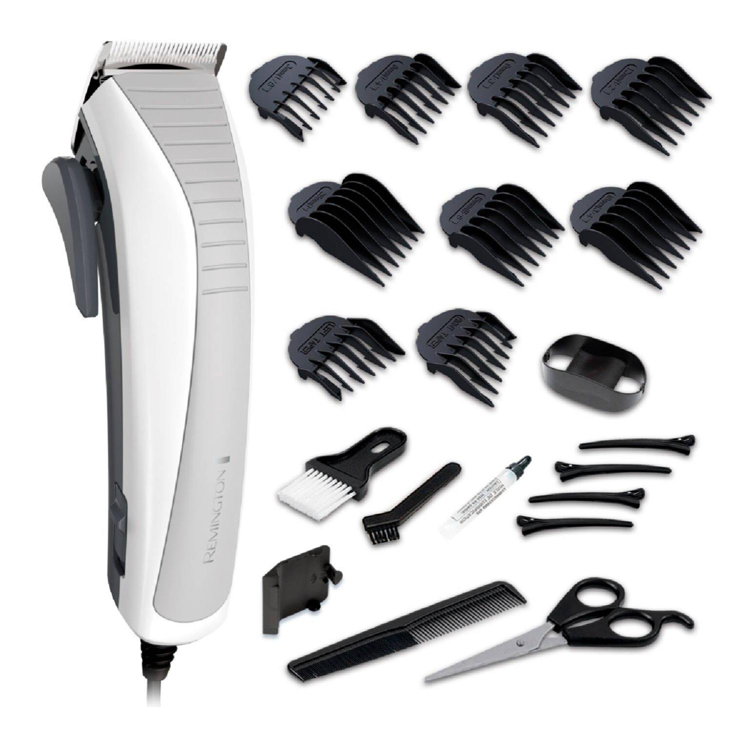 MAQUINA CORTADORA DE CABELLO PELO 23 PIEZAS BLANCO HC4050 REMINGTON - 3