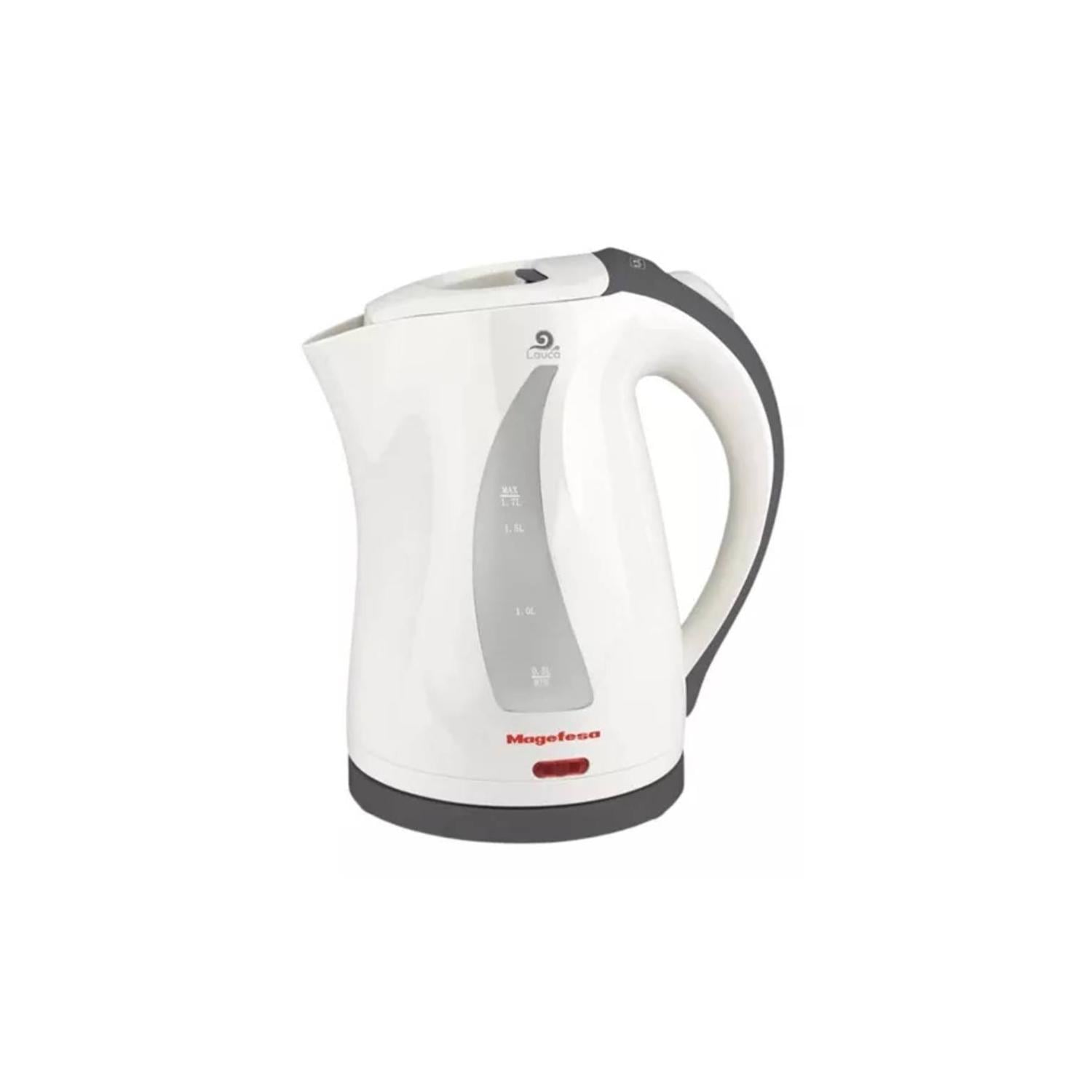 MAGEFESA HERVIDOR ELECTRICO 1700ML 2000W BLANCO LAUCA MGF-3636