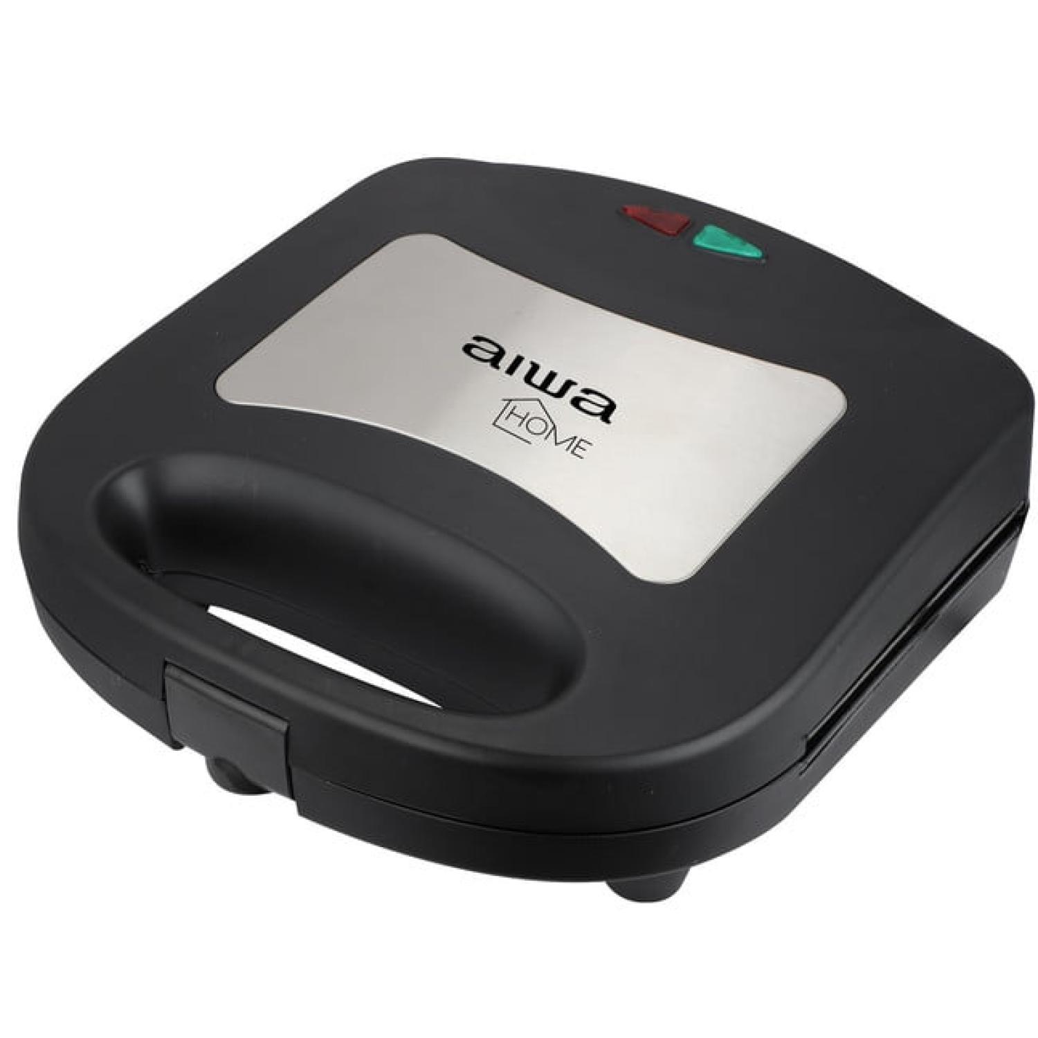 AIWA SANDWICHERA ELECTRICA 2 PANES 700W 200°C AWSD5000 AIWA