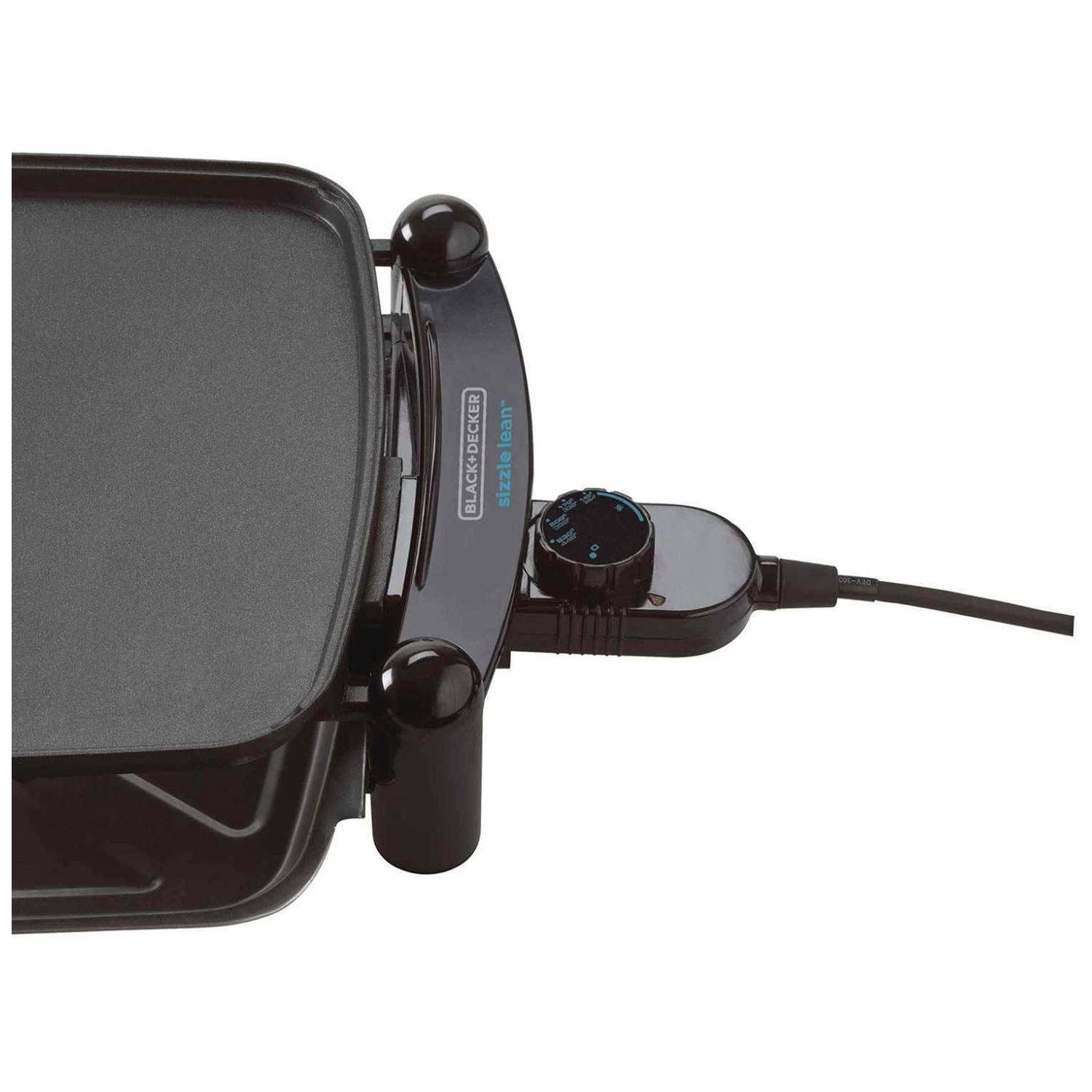 PARRILLA ELECTRICA GRILL ASADOR ANTIADHERENTE IG201 BLACK+DECKER - 4