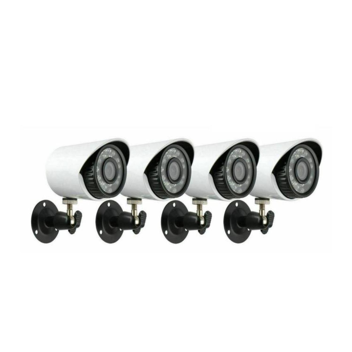 KIT DE SEGURIDAD 4 CAMARAS DVR FHD 4 CANALES CIRCUITO CERRADO - 3