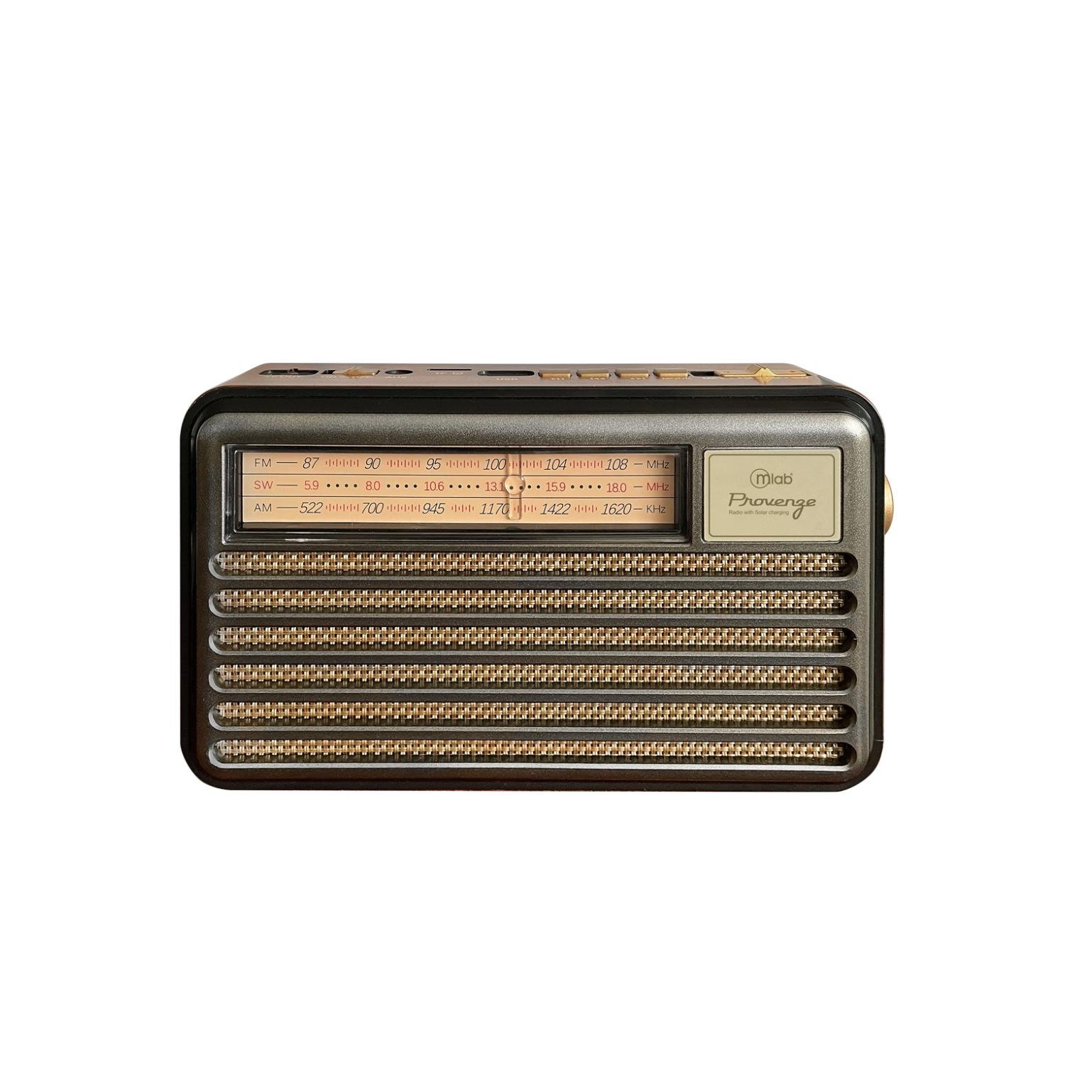 RADIO PARLANTE BLUETOOTH AUX USB FM AM SW VINTAGE PROVENZE - 2