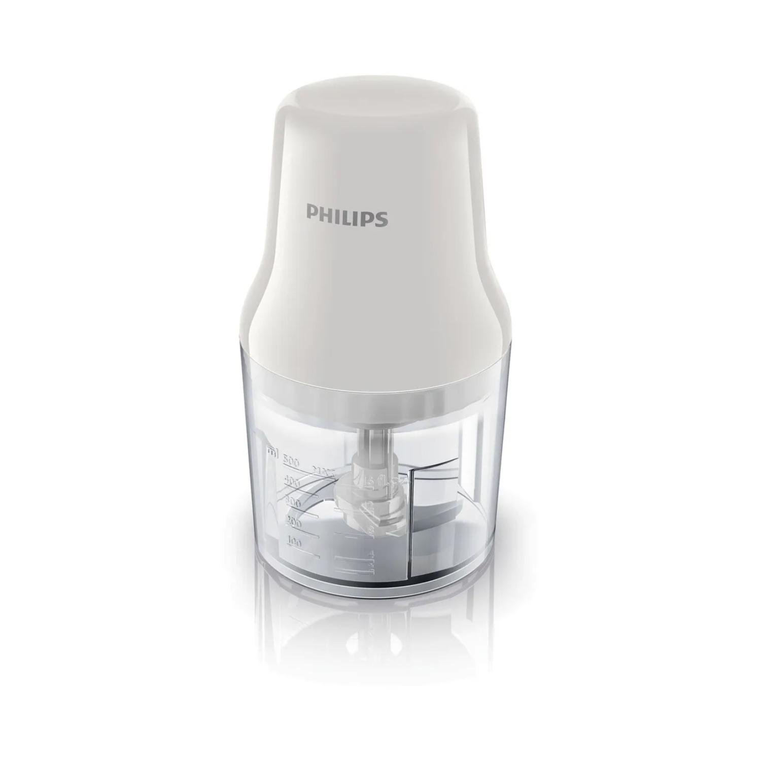 PICADOR DE ALIMENTOS 700ML 450W EN COLOR BLANCO HR1393/00 PHILIPS - 1