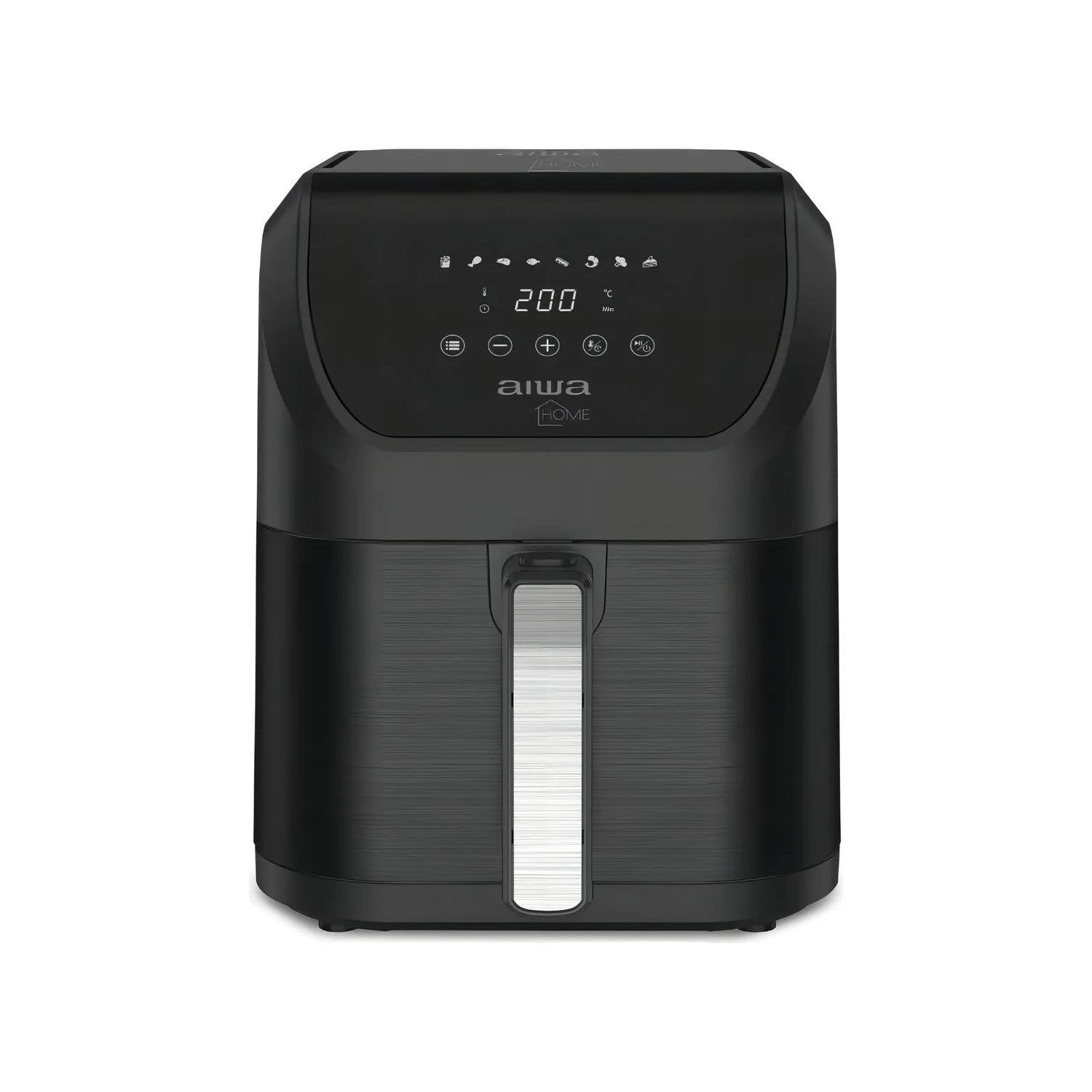 FREIDORA DE AIRE AIR FRYER 5000ML 1500W EN COLOR NEGRO AW-FT5017 AIWA - 1