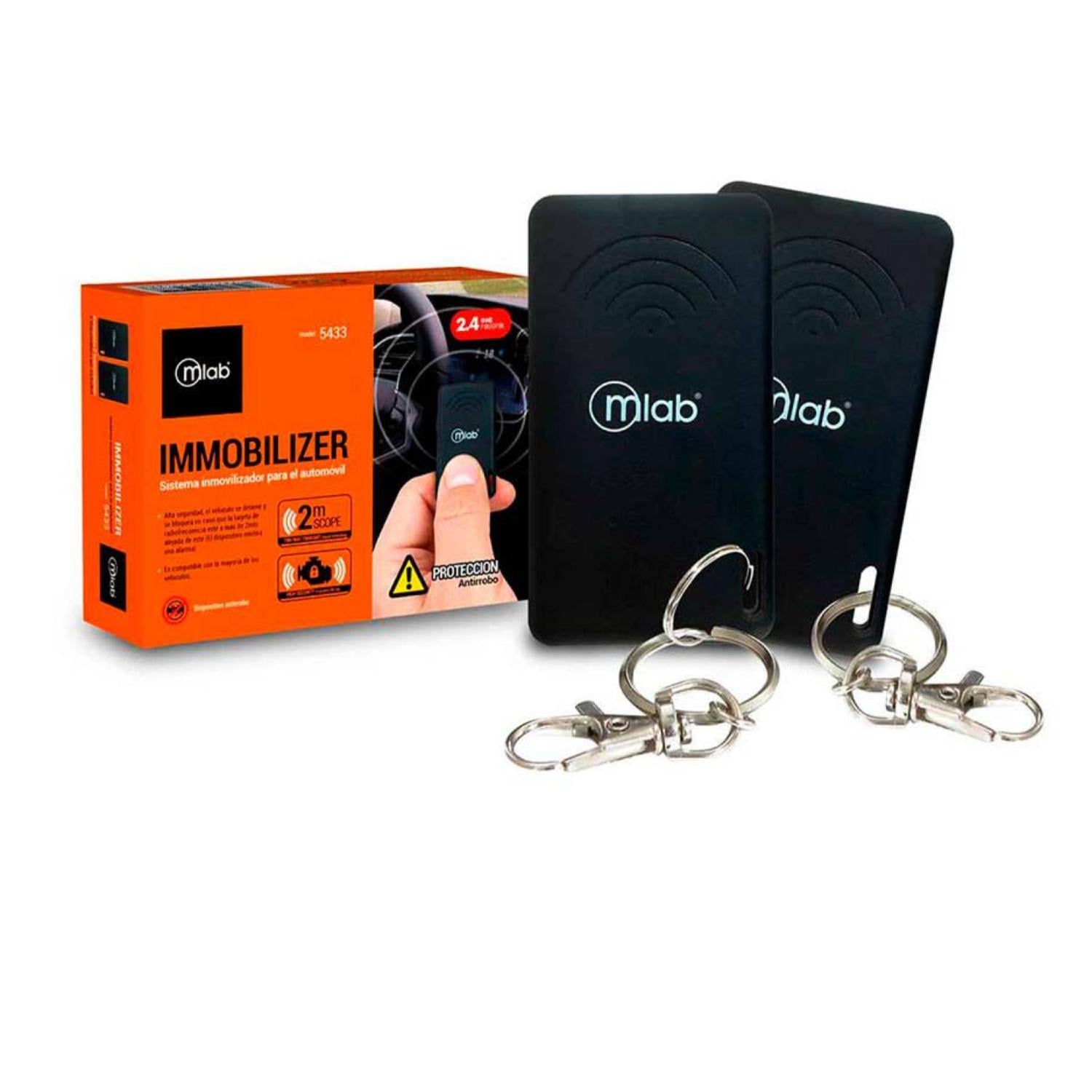 INMOVILIZADOR CORTA CORRIENTE PARA AUTOMOVIL 2MTS EN COLOR NEGRO 5433 MLAB - 3