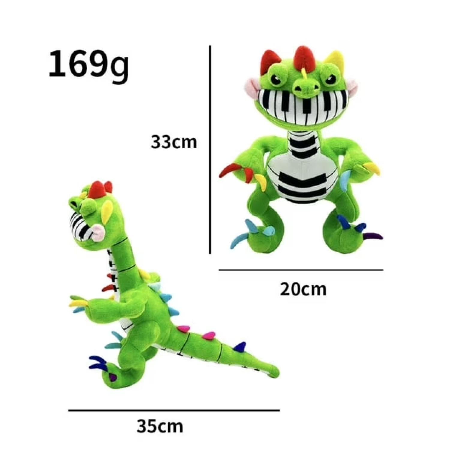 JUGUETE PELUCHE PIANOSAURUS POPPY PLAYTIME VERDE INFANTIL - 2