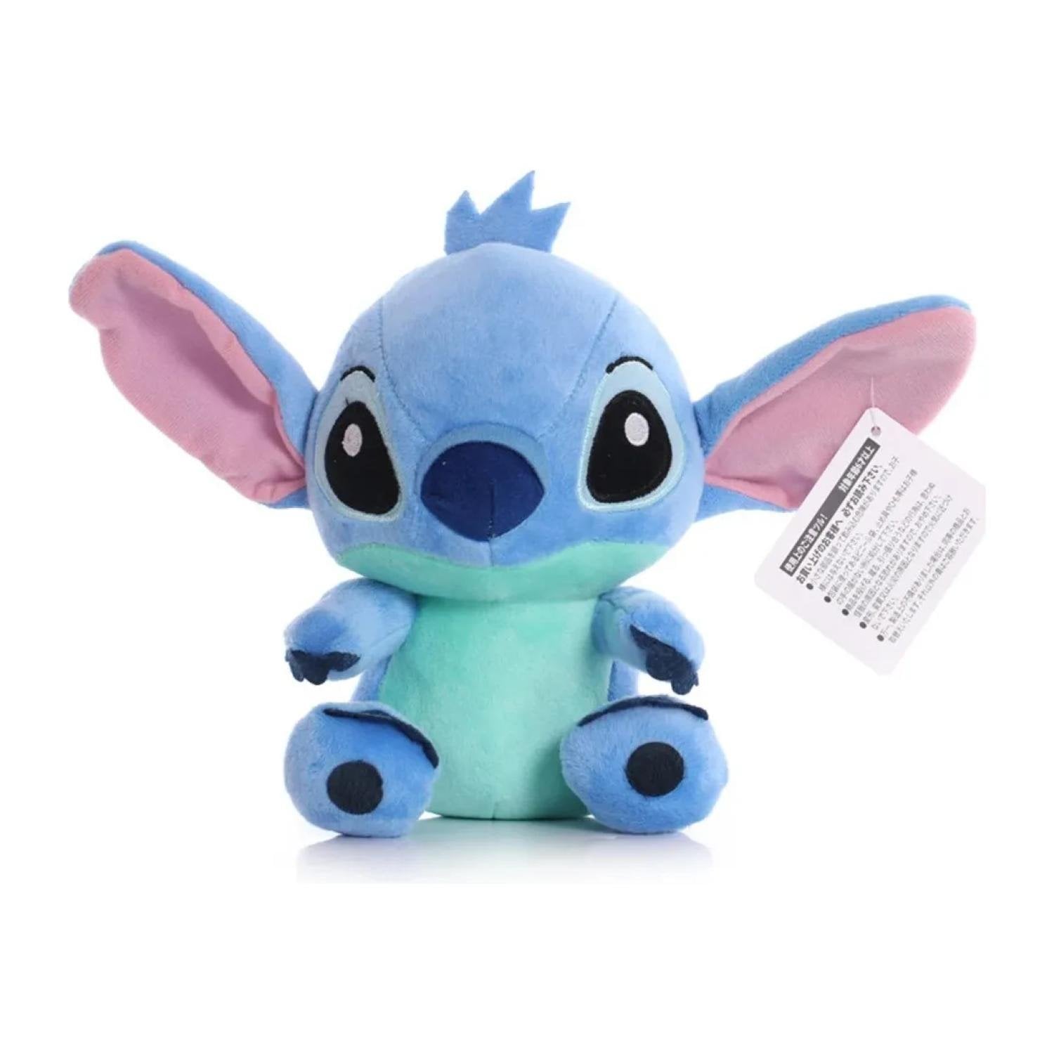 JUGUETE FIGURA PELUCHE STITCH BEBE 15CM AZUL - 1