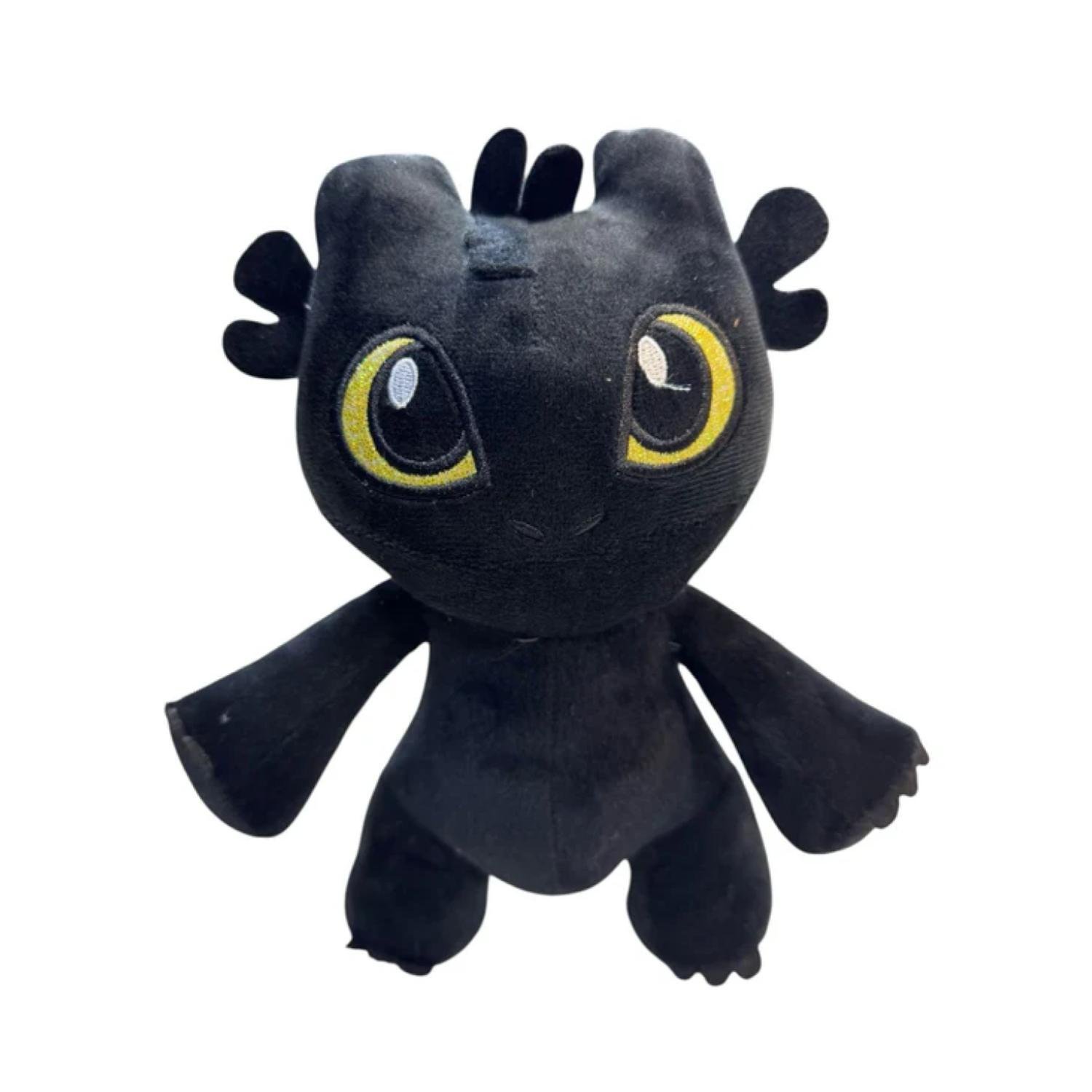 JUGUETE PELUCHE CHIMUELO BEBE 25CM EN COLOR NEGRO INFANTIL - 1