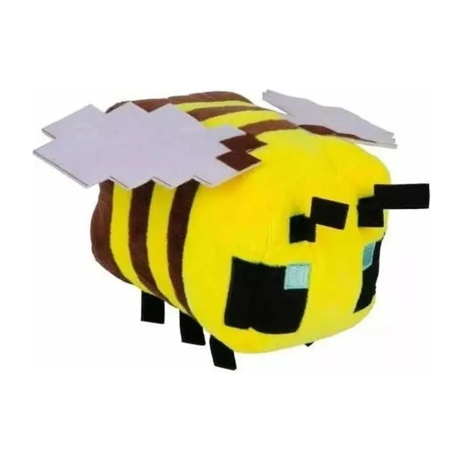 JUGUETE PELUCHE FIGURA ABEJA 20CM EN COLOR AMARILLO INFANTIL - 2
