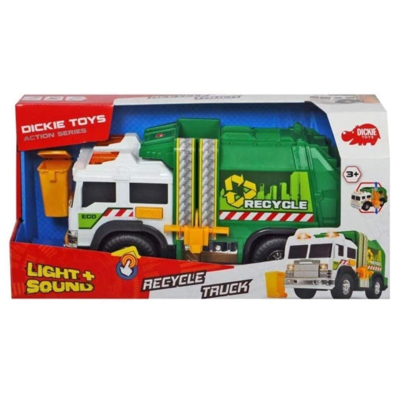 JUGUETE CAMION DE BASURA RECICLAJE 30CM SONIDOS INFANTIL - 4
