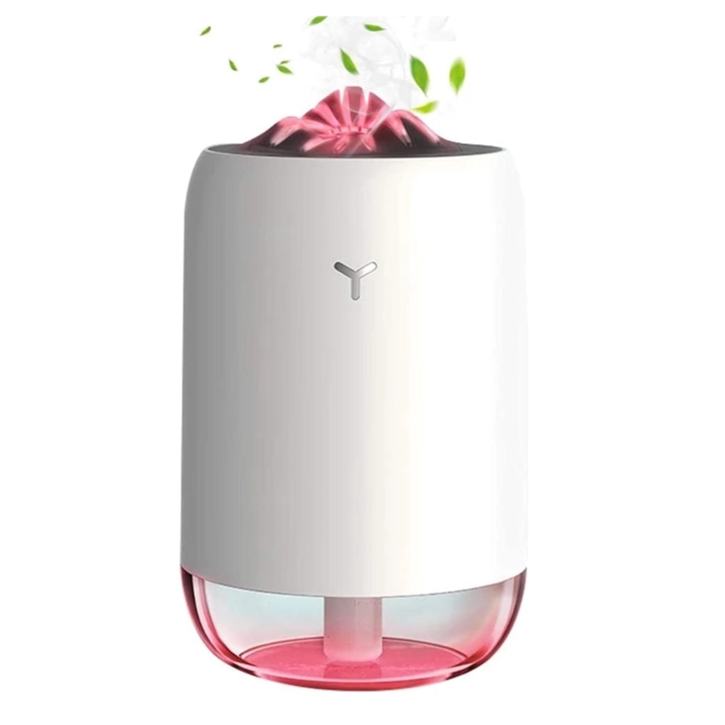 GENÉRICO MINI HUMIDIFICADOR DIFUSOR DE AROMAS 7 COLORES LED 260ML