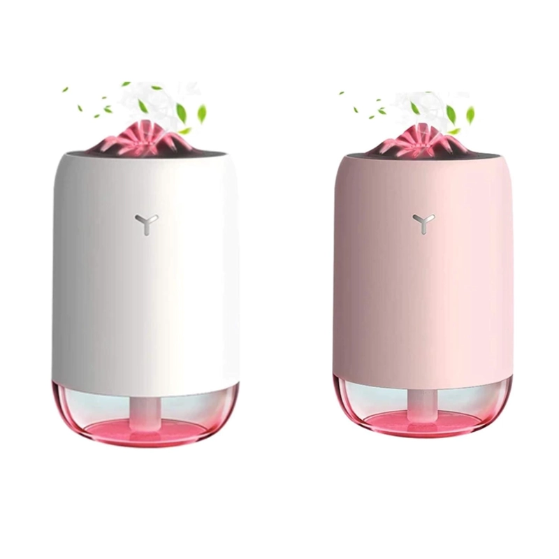MINI HUMIDIFICADOR DIFUSOR DE AROMAS 7 COLORES LED 260ML - 2