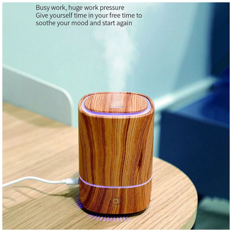 HUMIDIFICADOR DIFUSOR DE AROMAS LED PORTATIL 150ML - 4