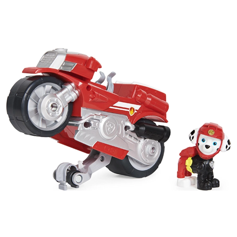 JUGUETE MARSHALL AUTO ROJO FRICCION PAW PATROL NICKELODEON - 1