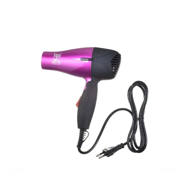 SECADOR DE PELO PORTATIL 1500W ROSADO PERROS GATOS MASCOTAS - 1