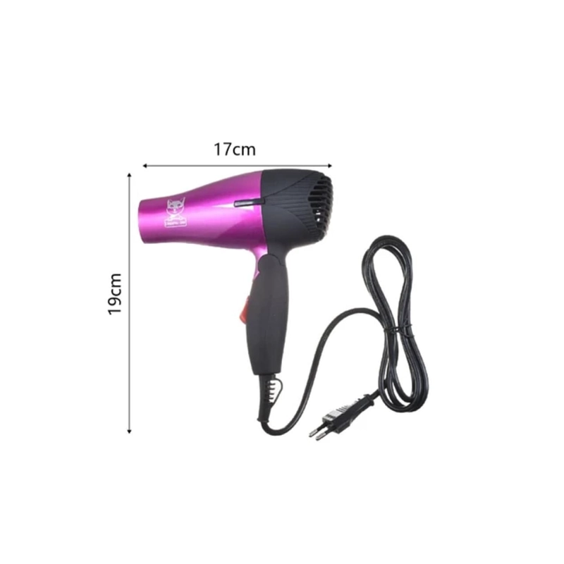 SECADOR DE PELO PORTATIL 1500W ROSADO PERROS GATOS MASCOTAS - 4