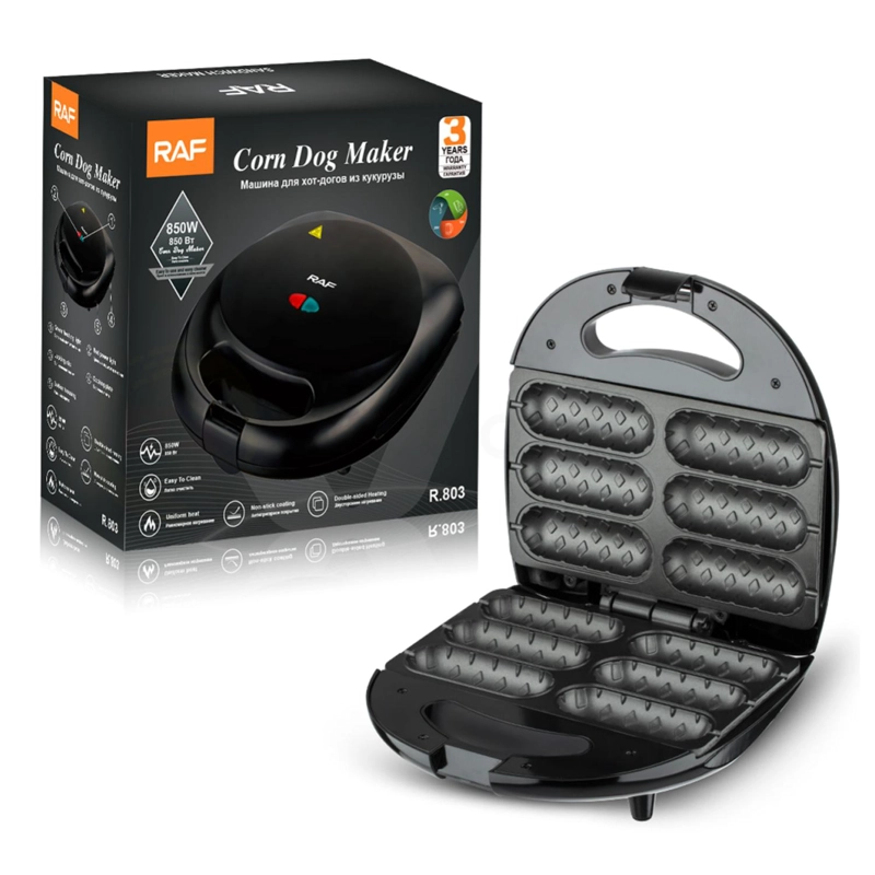 MAQUINA PARA YOGUIS O SALCHICHAS 850W NEGRO R803 - 5