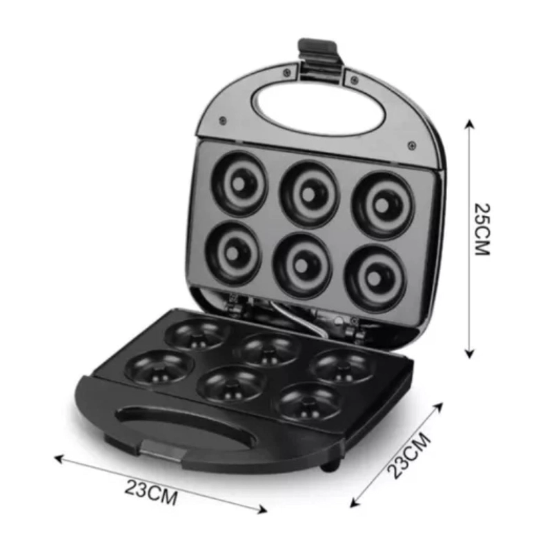 MAQUINA DE DONAS 6 MINI DONAS 850W ANTIADHERENTE R588 - 3